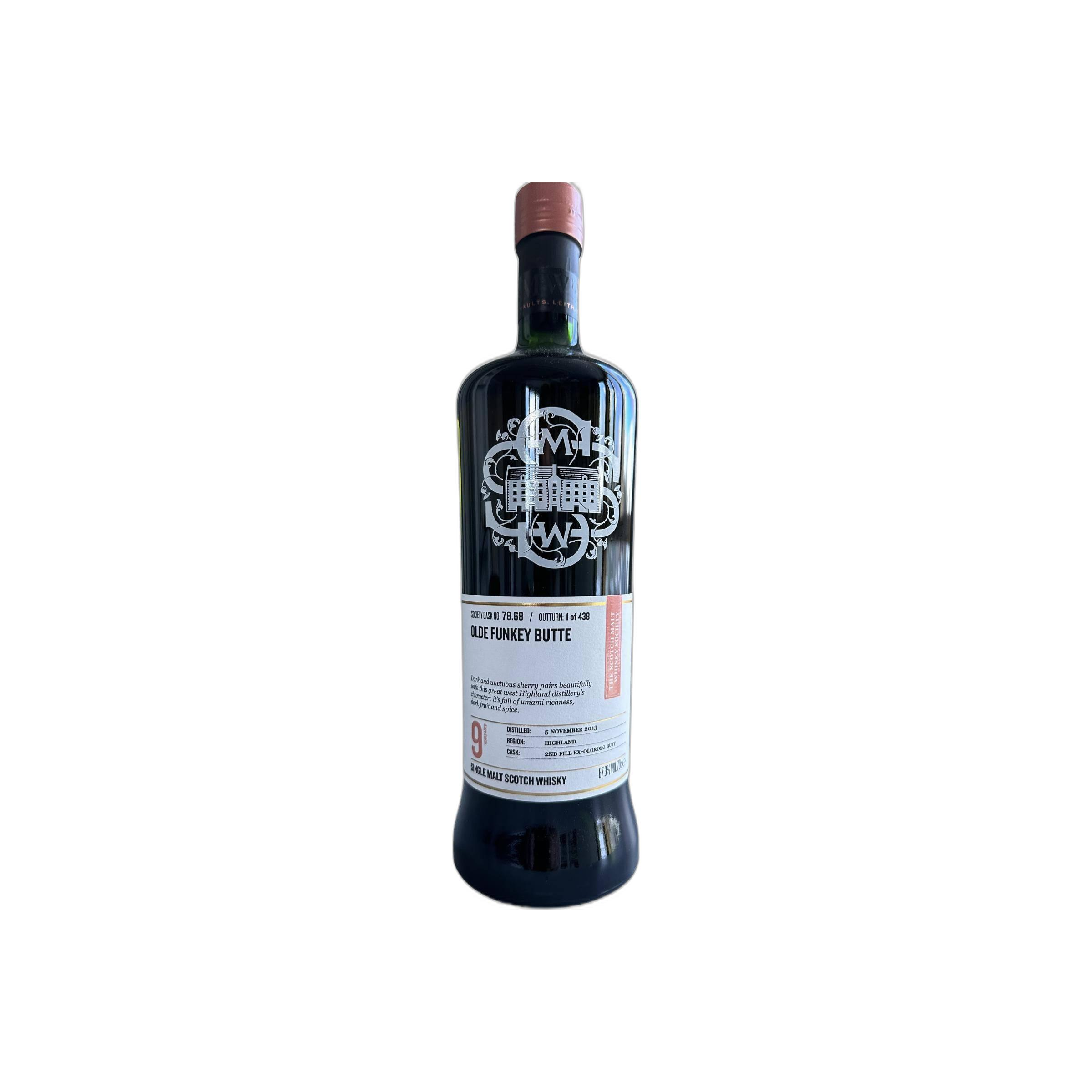 The Scotch Malt Whisky Society 2013 9 Years Single Malt Whisky