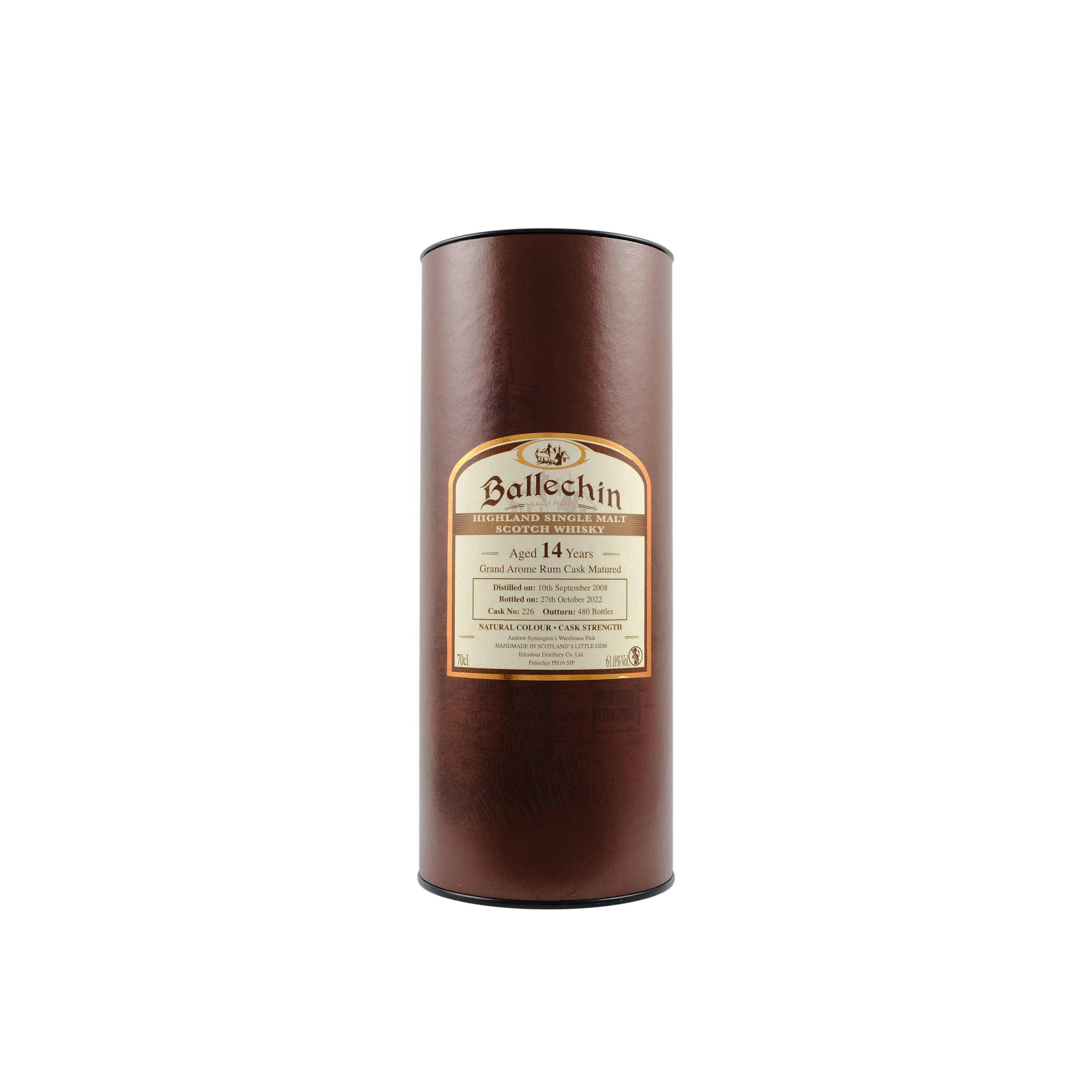 Edradour 2008 14 Years Single Malt Whisky 3