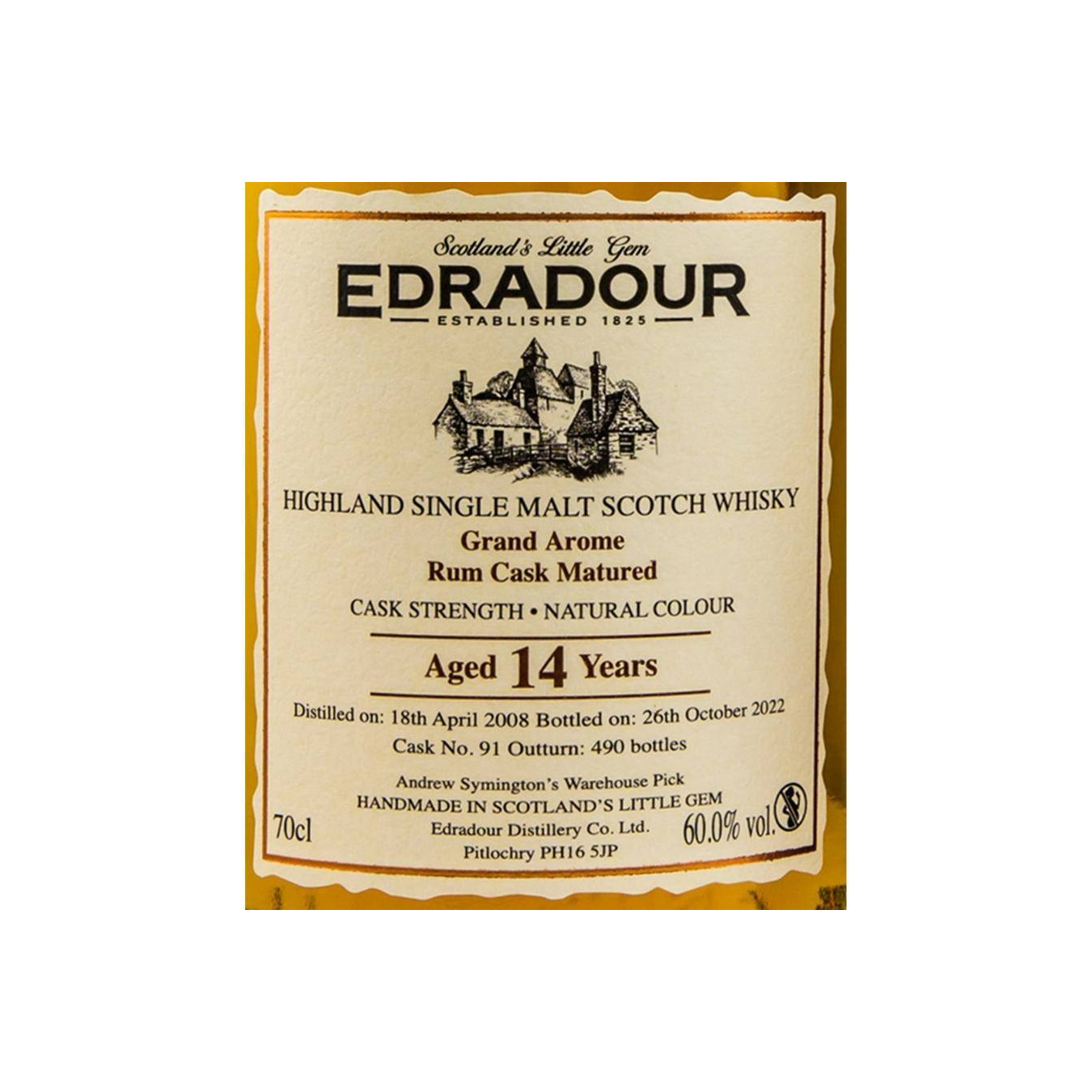 Edradour 2008 14 Years Single Malt Whisky 2
