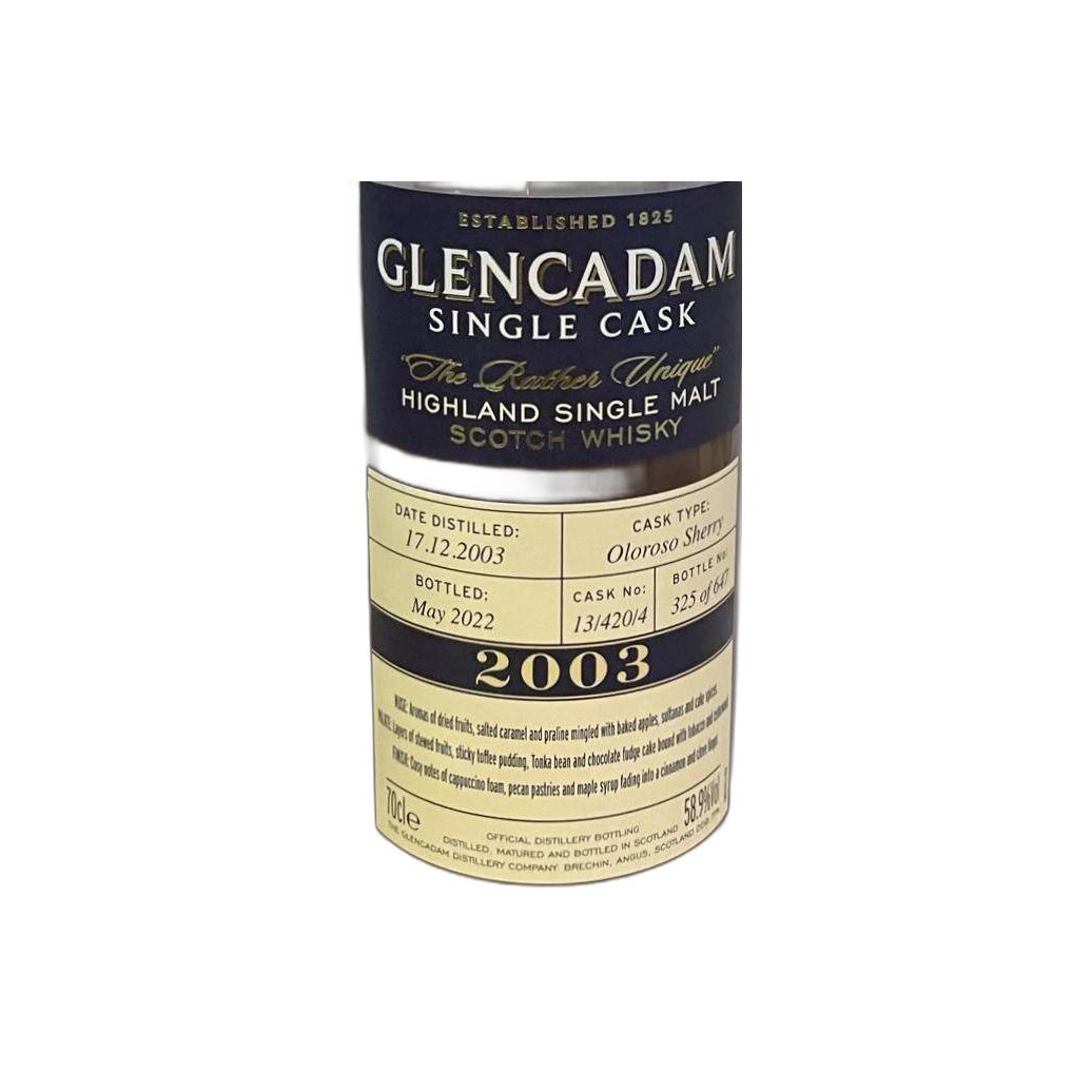 Glencadam 2003 18 Years Single Malt Whisky