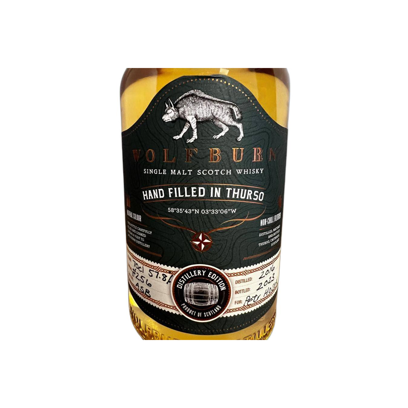Wolfburn 2016 7 Years Single Malt Whisky 2