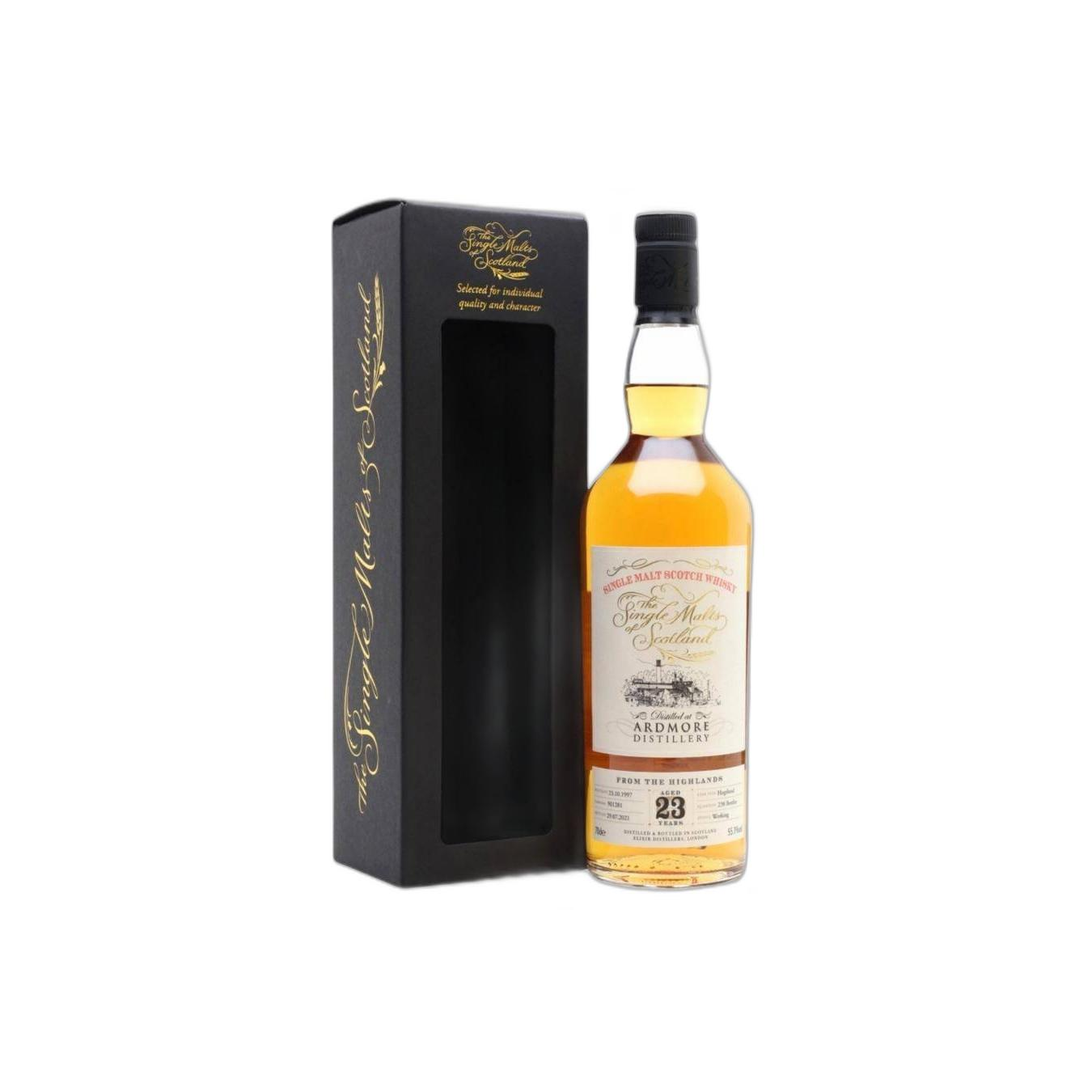 Ardmore The Single Malts of Scotland 1997 23 Years Single Malt Whisky 2