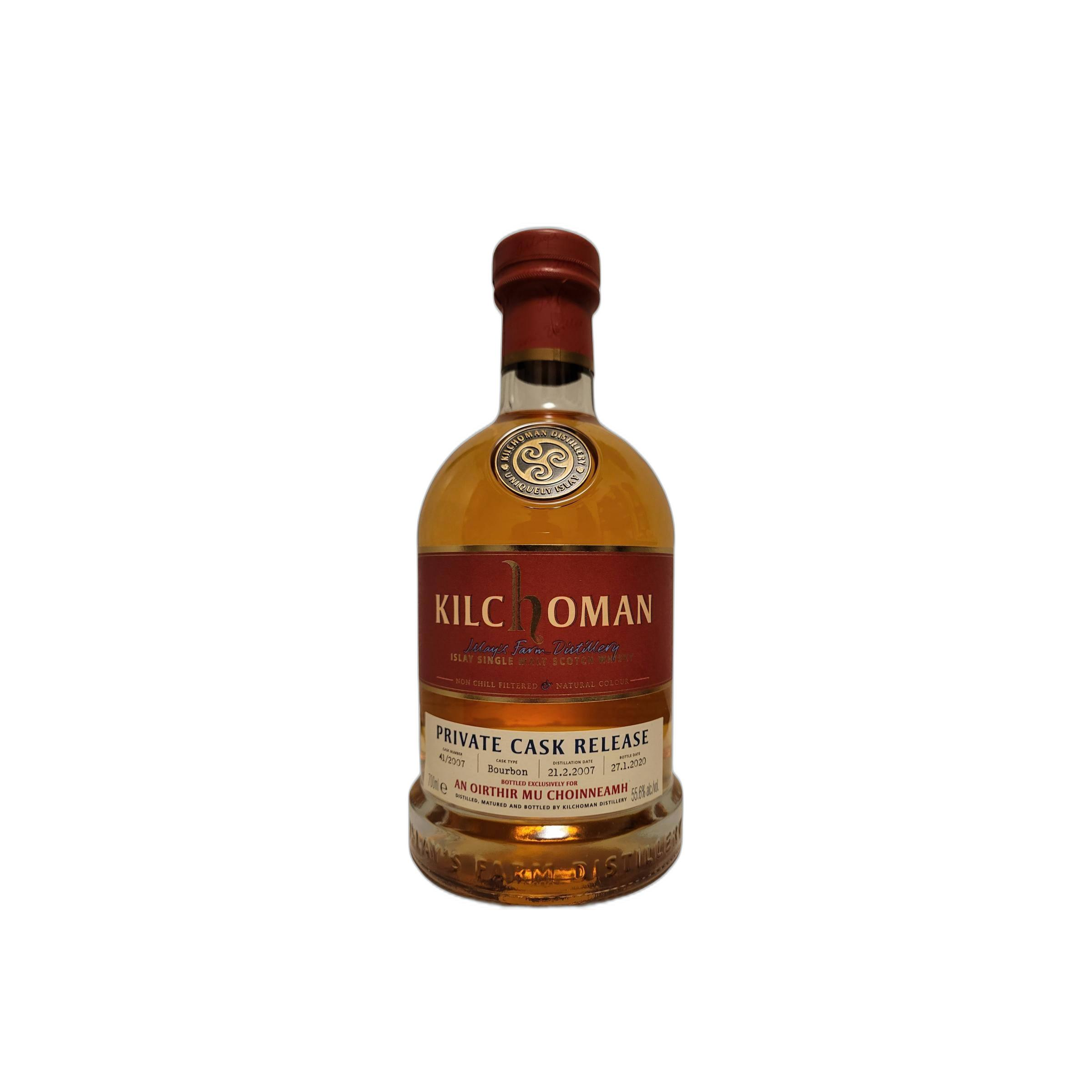 Kilchoman 2007 12 Years Single Malt Whisky