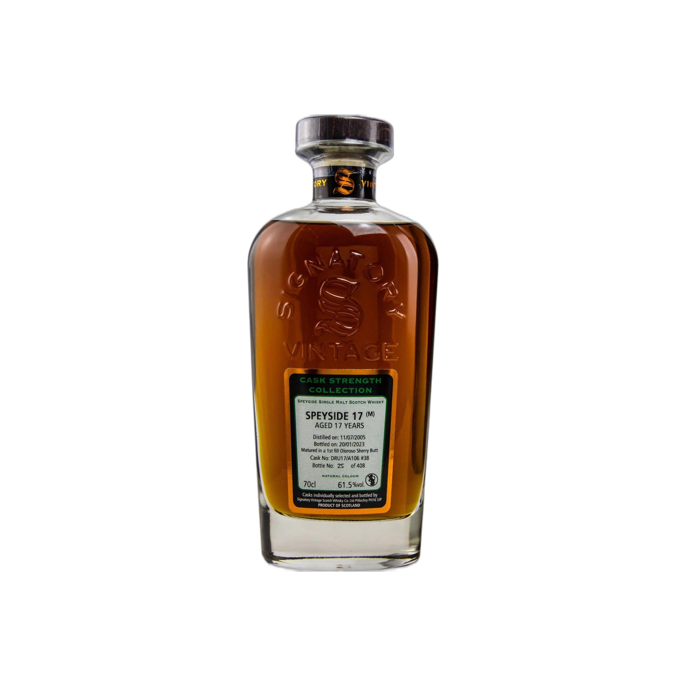 Signatory Vintage Cask Strength Collection 2005 17 Years Single Malt Whisky