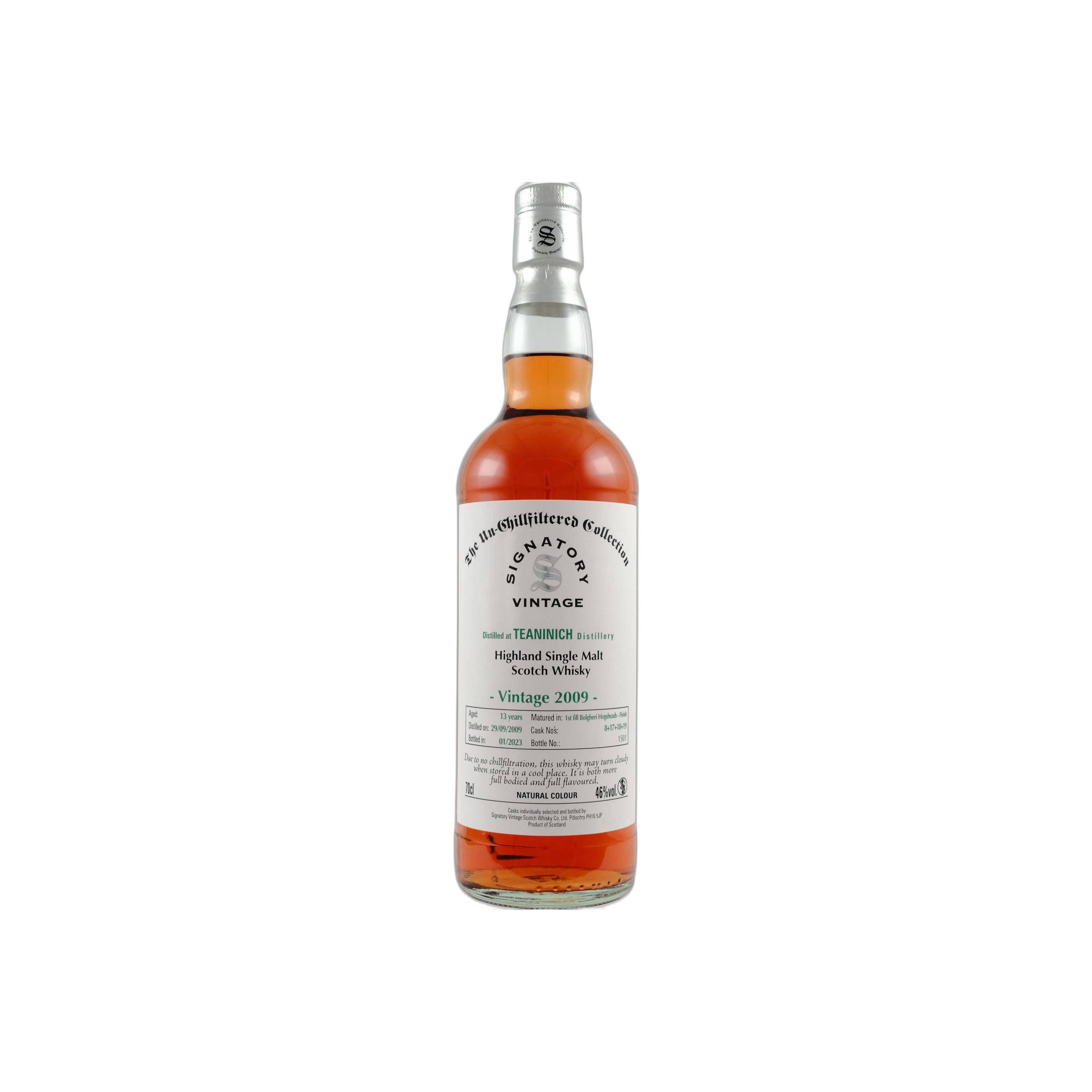 Teaninich The Un-Chillfiltered Collection 2009 13 Years Single Malt Whisky