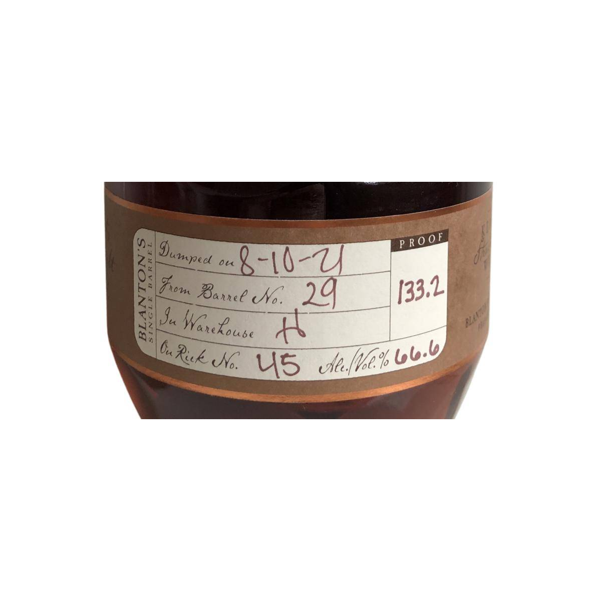 Blanton's Straight from the Barrel 2