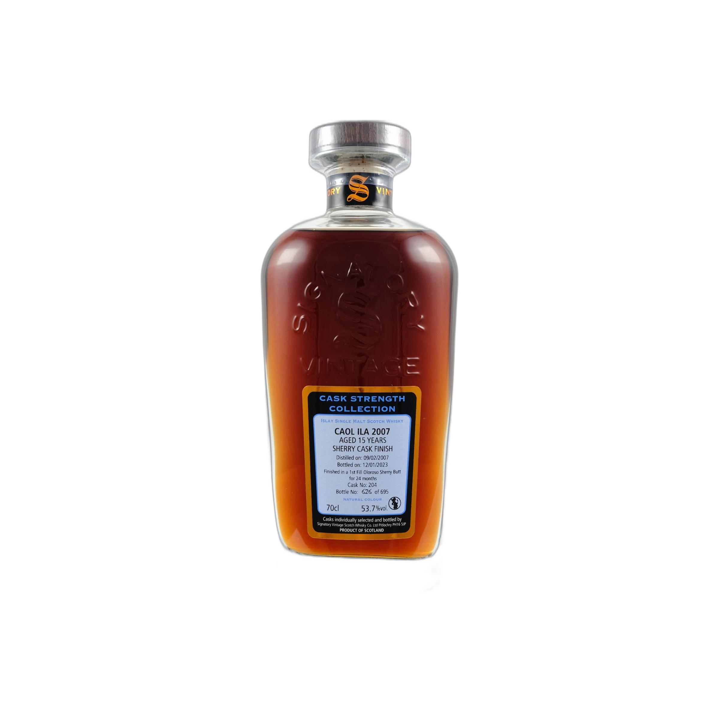 Caol Ila Cask Strength Collection 2007 15 Years Single Malt Whisky