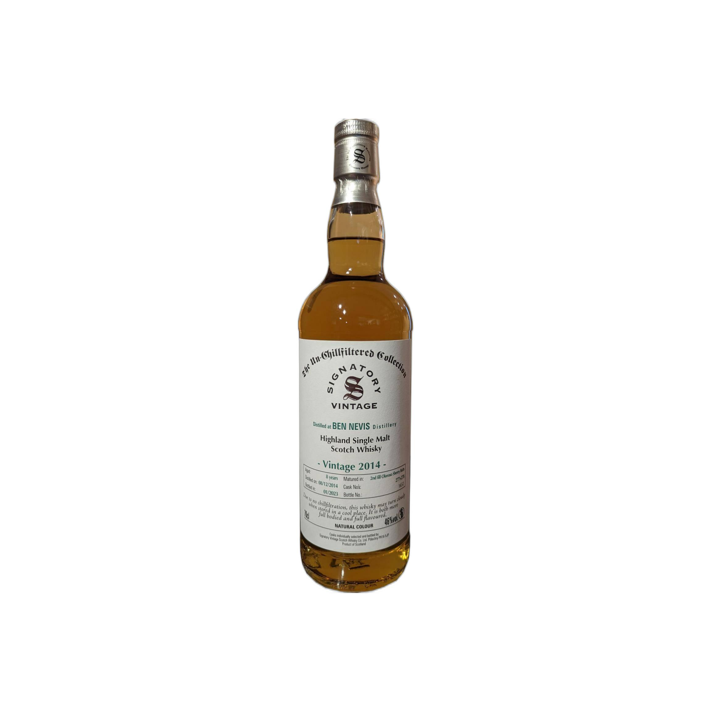 Ben Nevis The Un-Chillfiltered Collection 2014 8 Years Single Malt Whisky 2