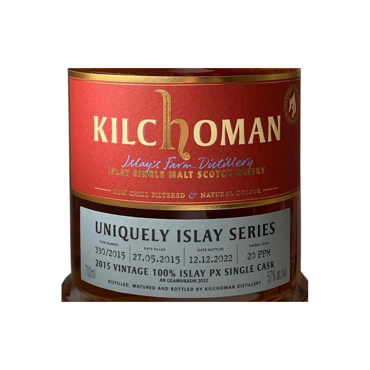 Kilchoman 2015 7 Years Single Malt Whisky 2