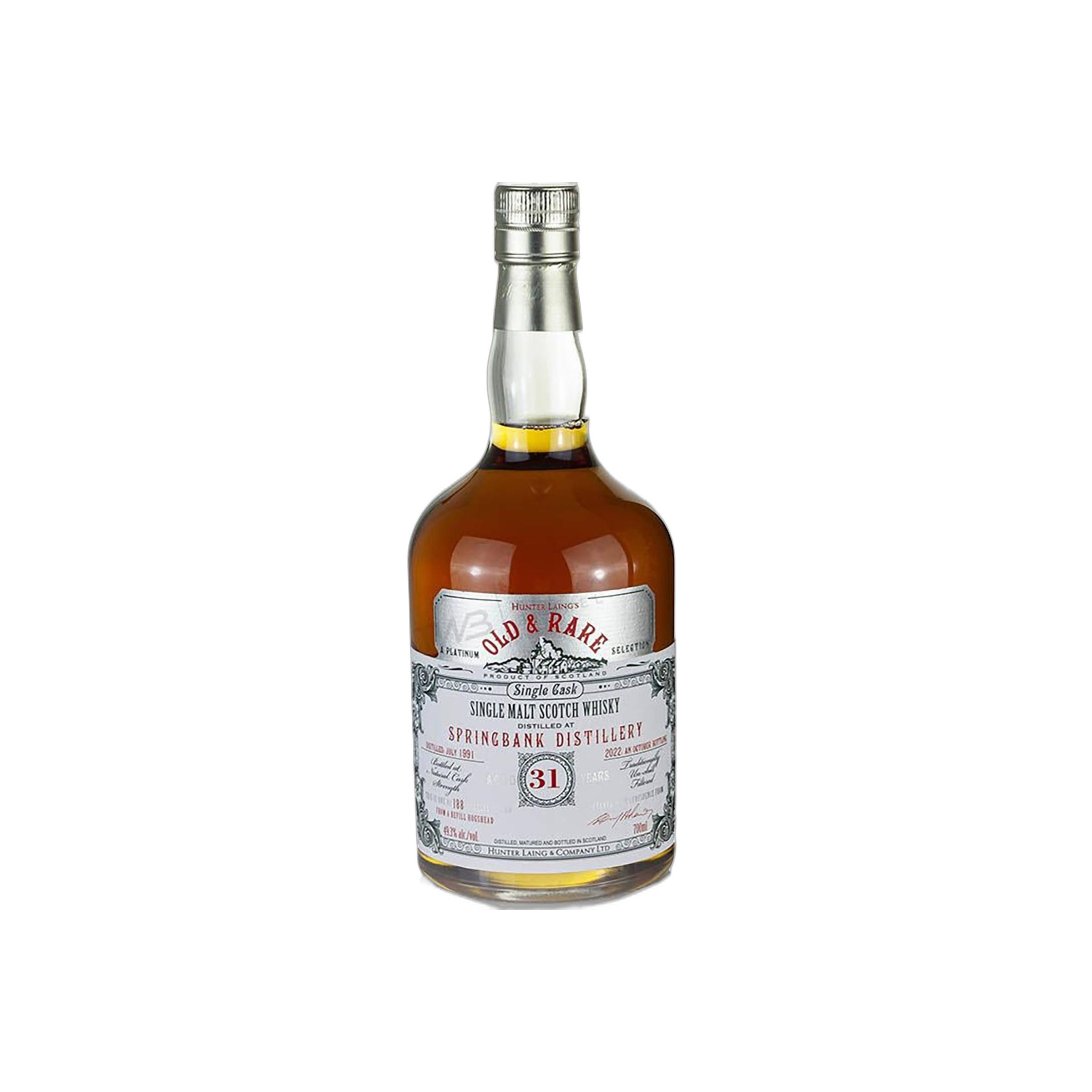 Springbank 1991 31 Years Single Malt Whisky