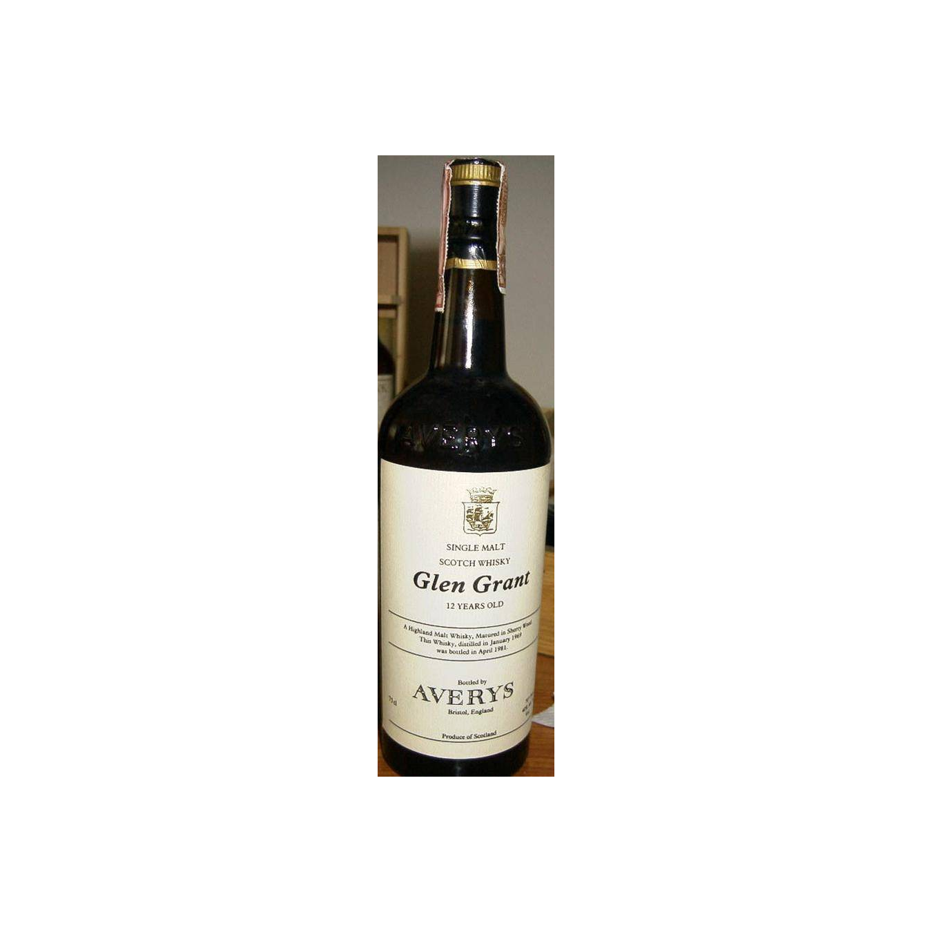 Glen Grant 1969 12 Years Single Malt Whisky