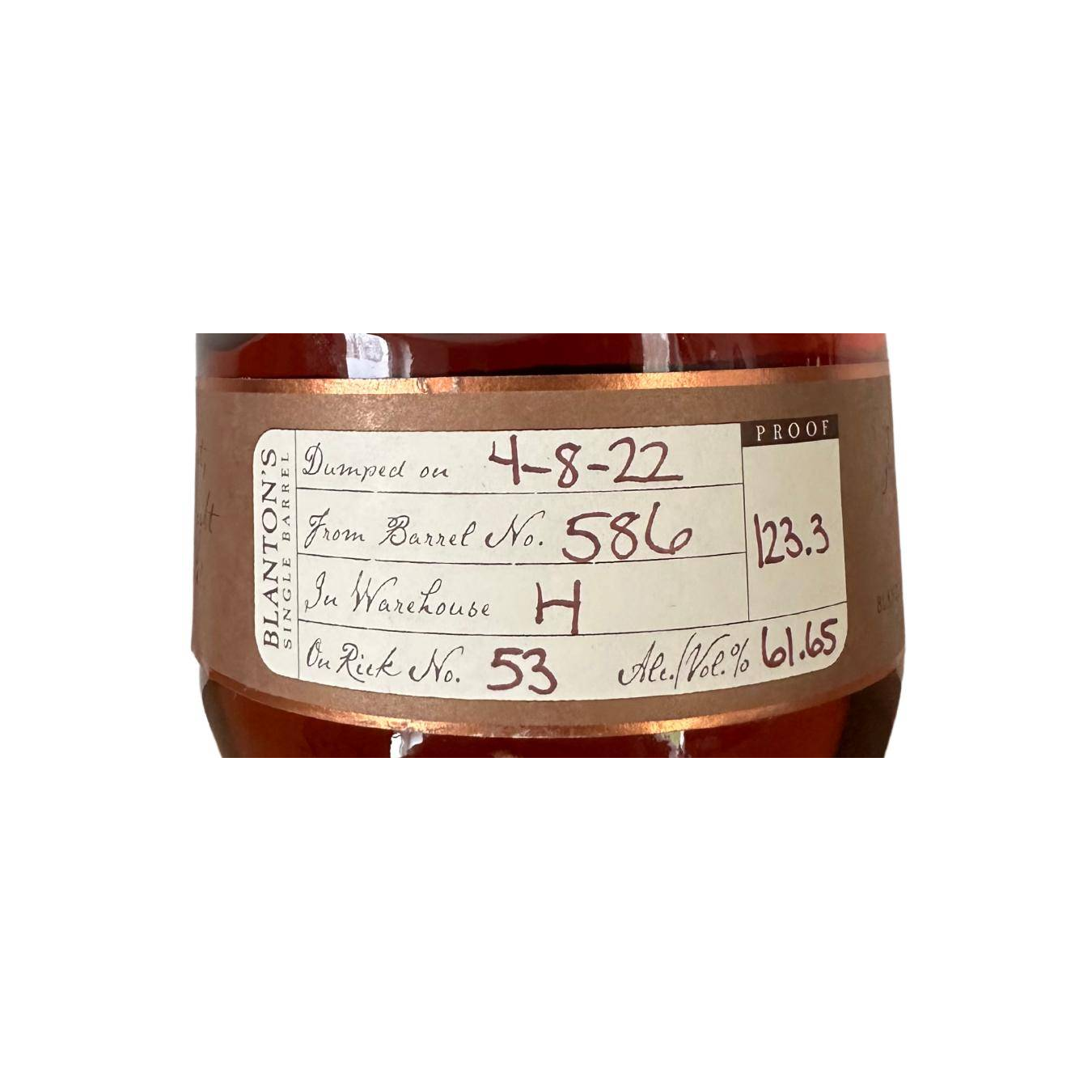 Blanton's Straight from the Barrel 2