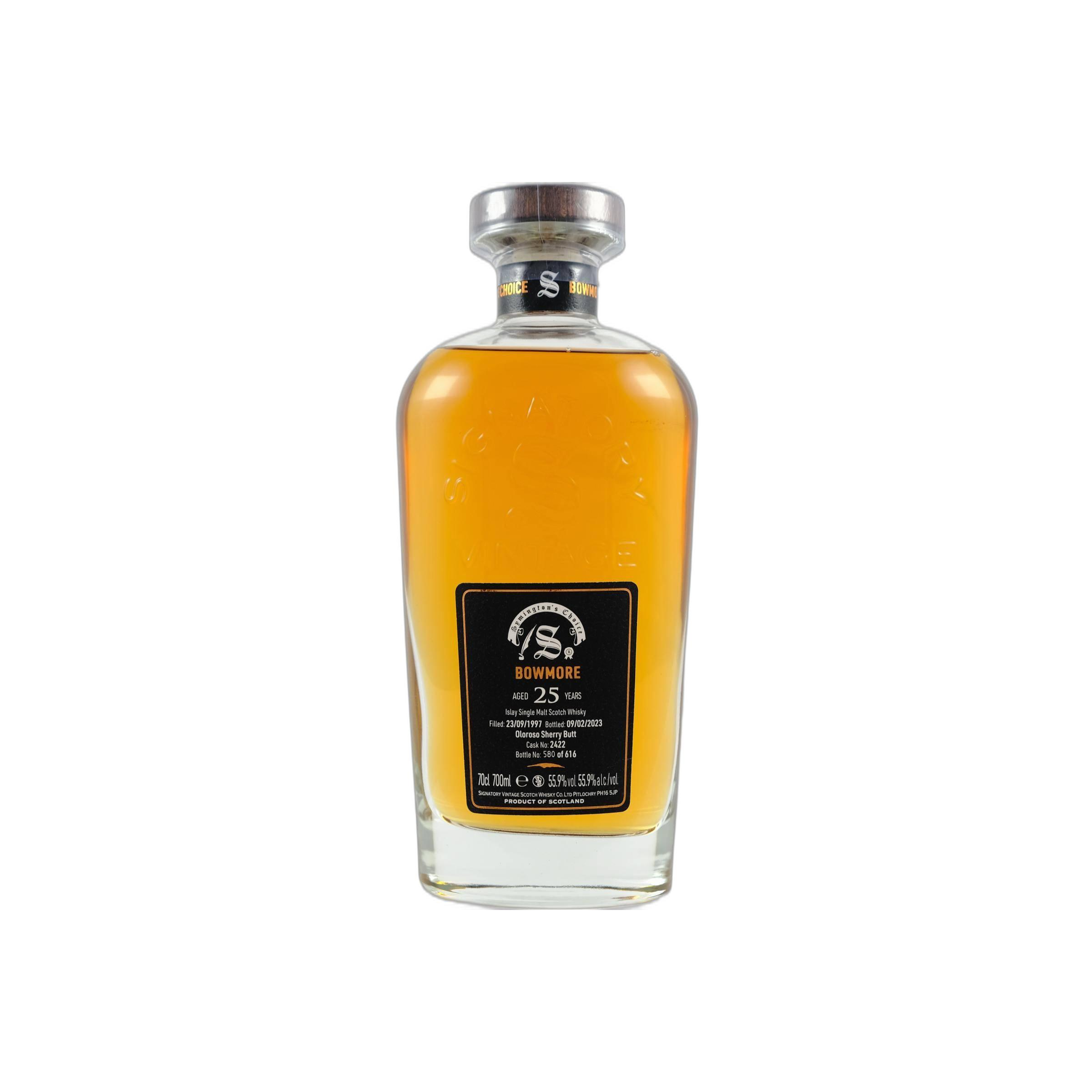 Bowmore 1997 25 Years Single Malt Whisky