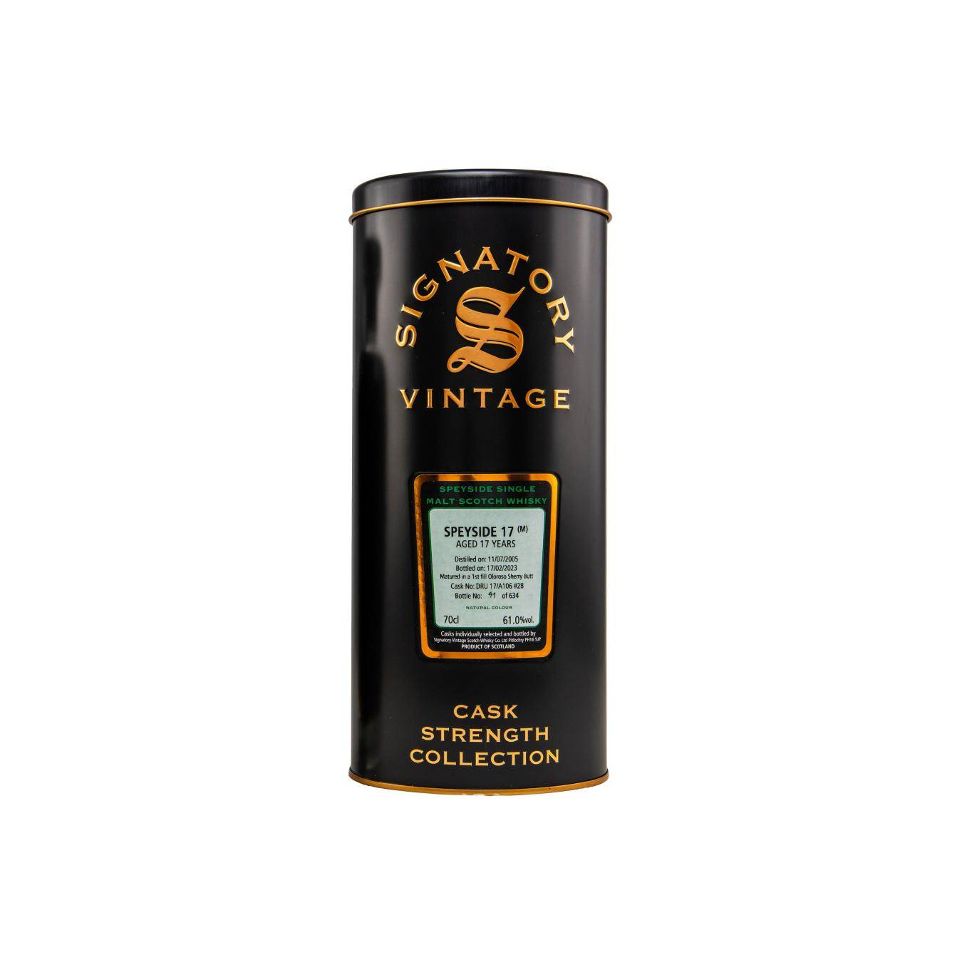 Signatory Vintage Cask Strength Collection 2005 17 Years Single Malt Whisky 3