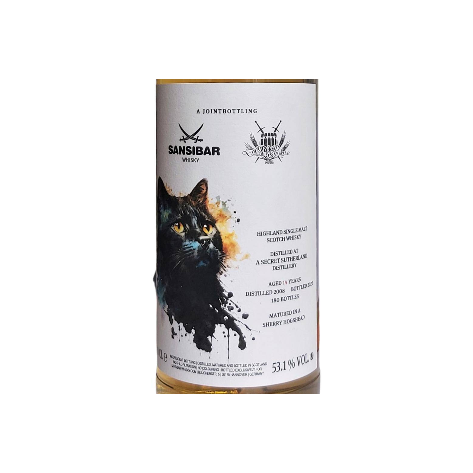 Distilled in Sutherland 2008 Sb 2