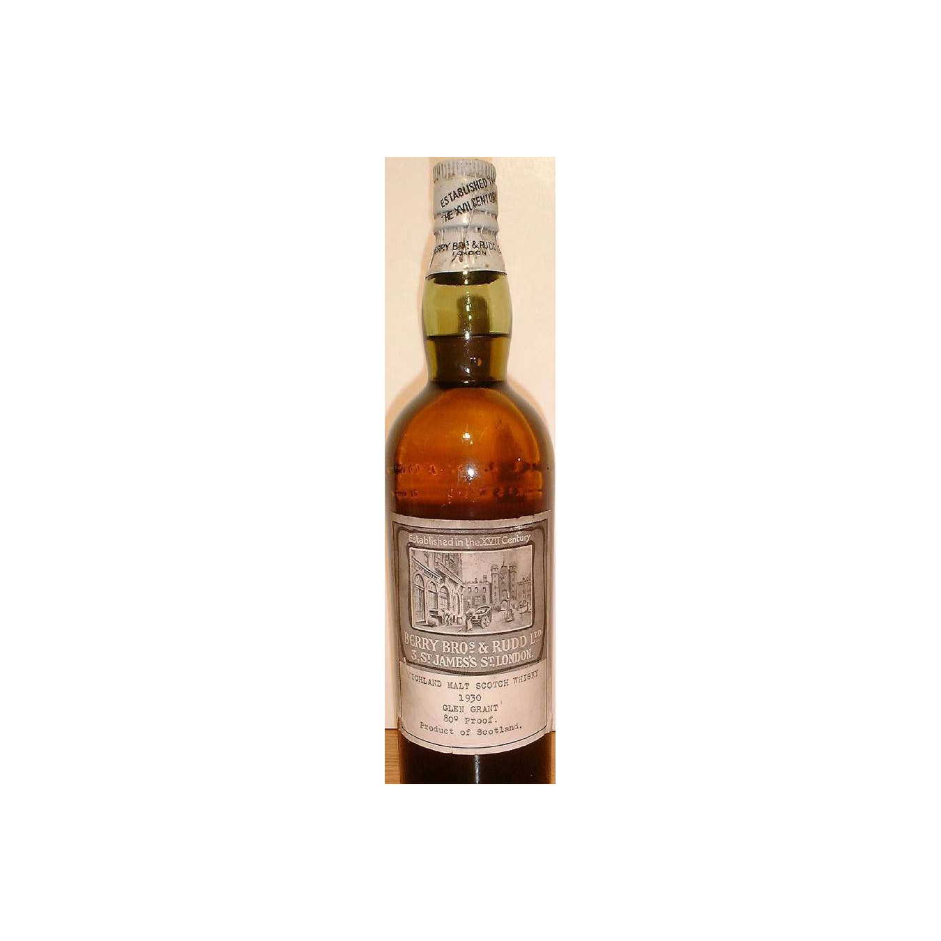 Glen Grant 1930 Single Malt Whisky