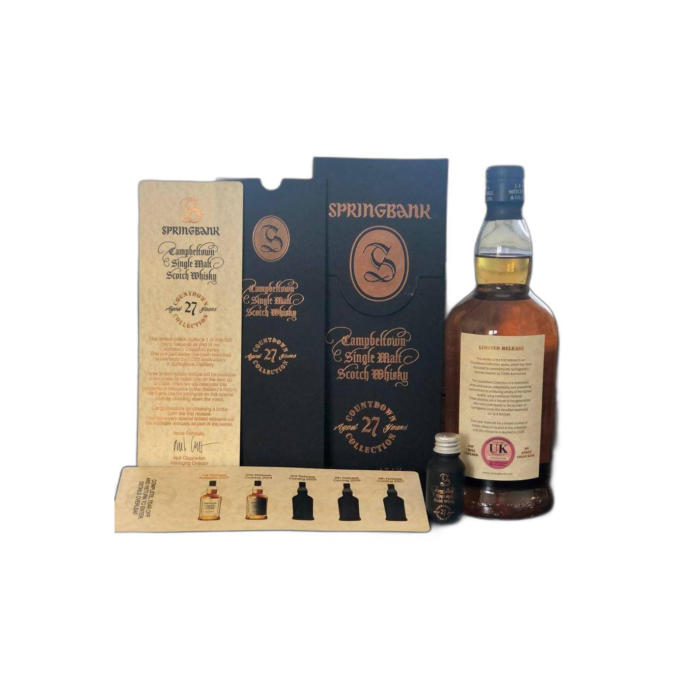 Springbank 27 Years Single Malt Whisky 3