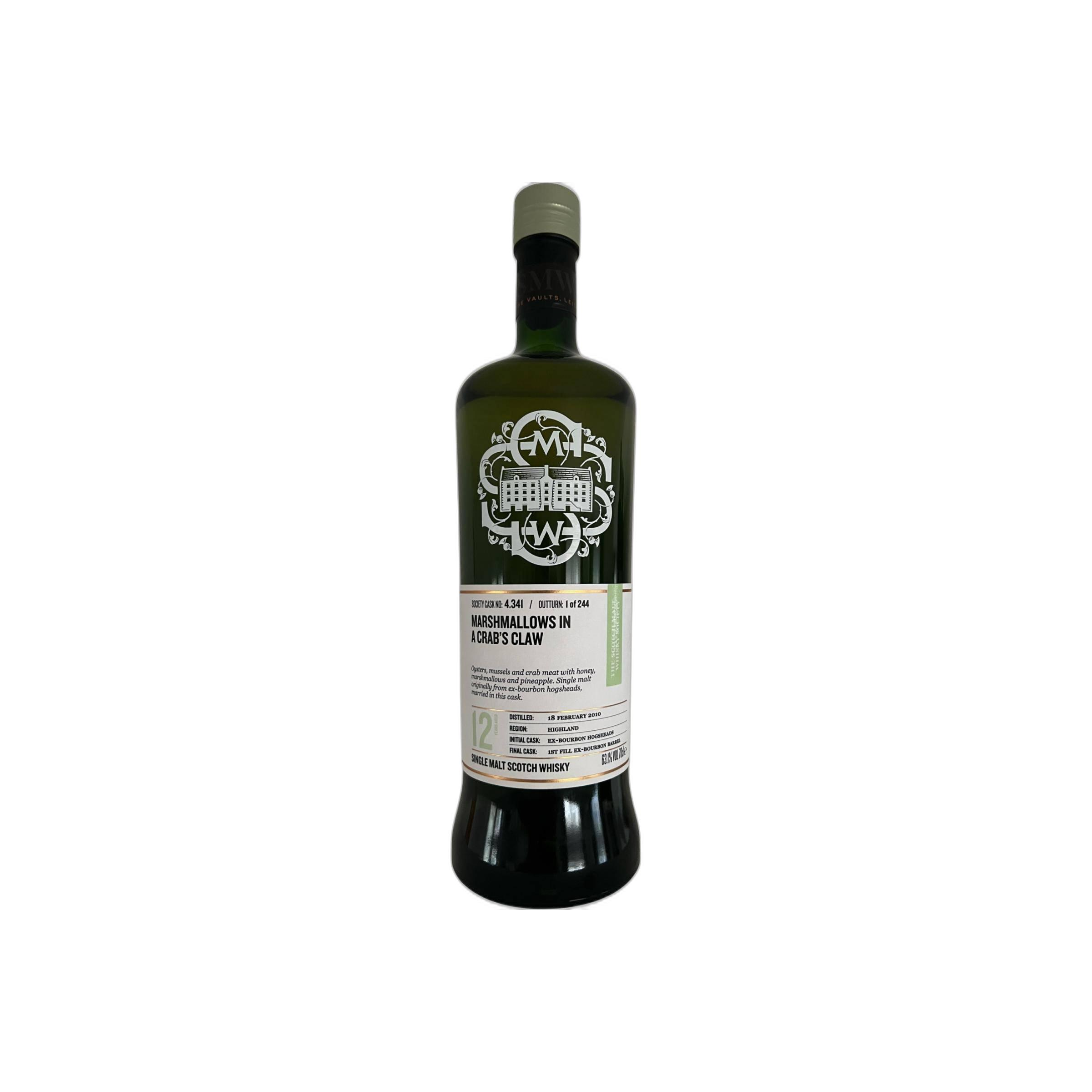The Scotch Malt Whisky Society 2010 12 Years Single Malt Whisky