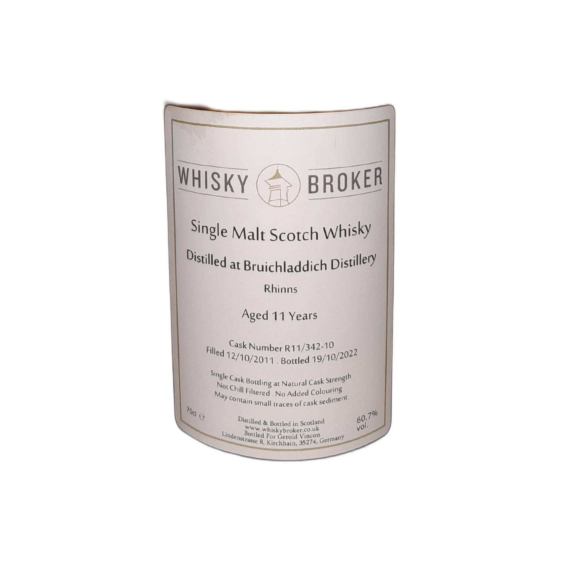 Bruichladdich 2011 11 Years Single Malt Whisky 2
