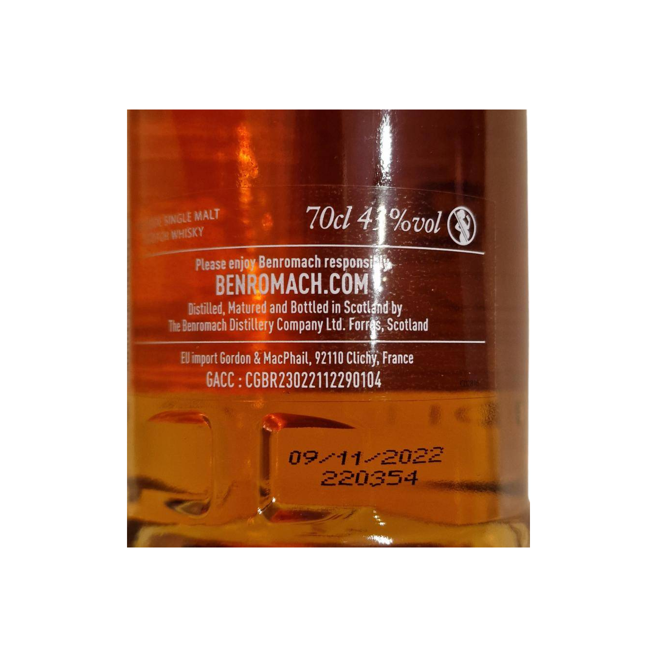 Benromach 21 Years Single Malt Whisky