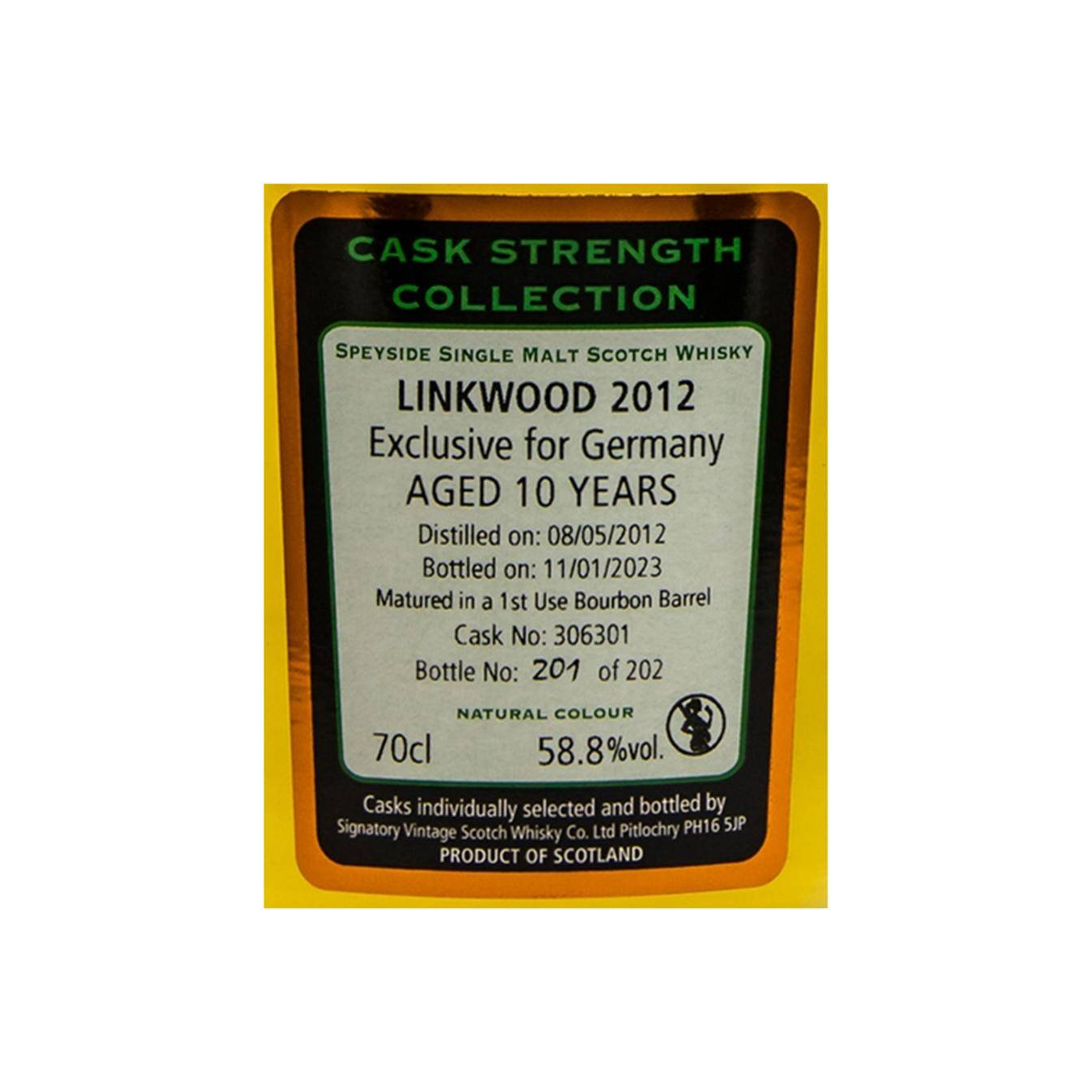 Signatory Vintage Cask Strength Collection 2012 10 Years Single Malt Whisky 2