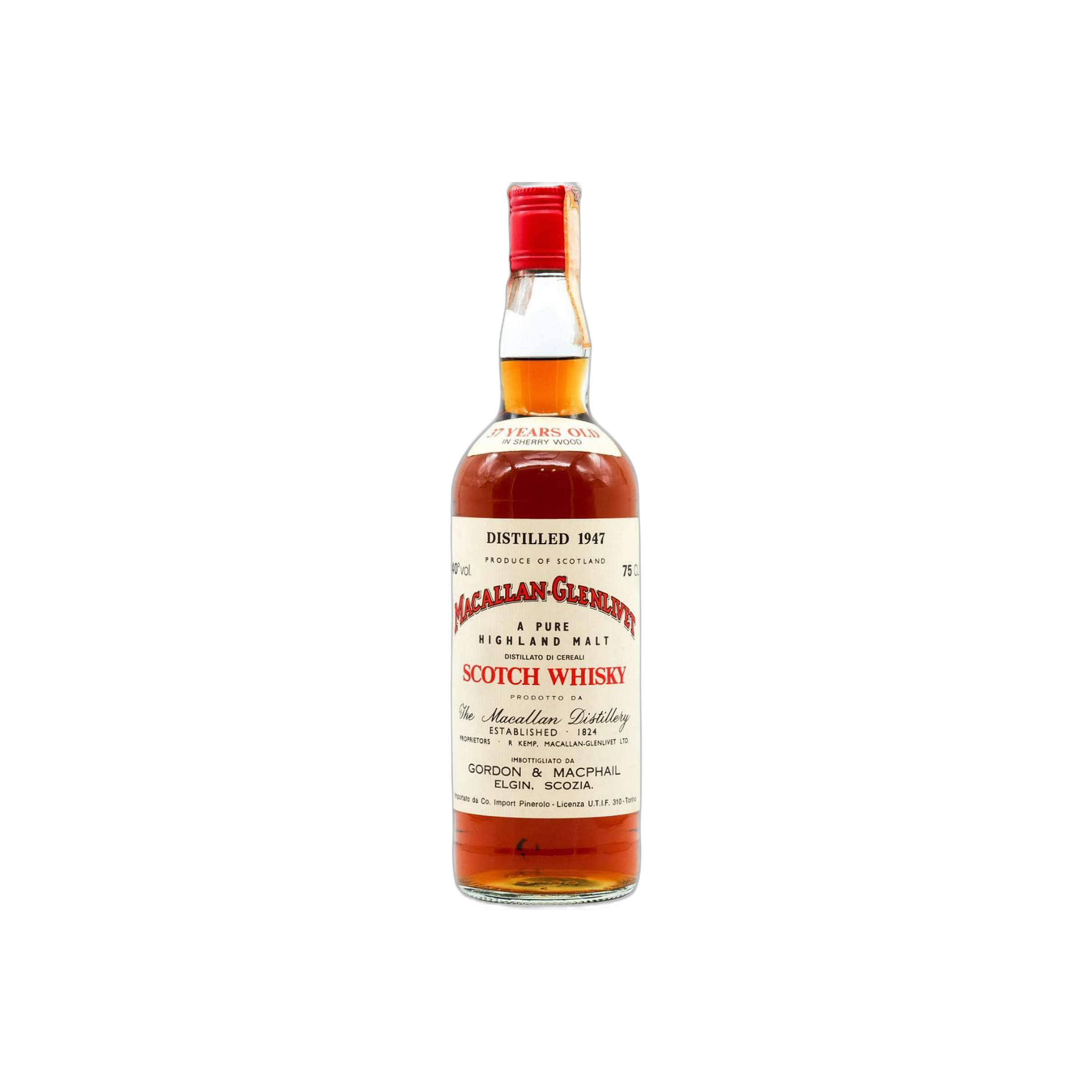The Macallan 1947 37 Years Single Malt Whisky