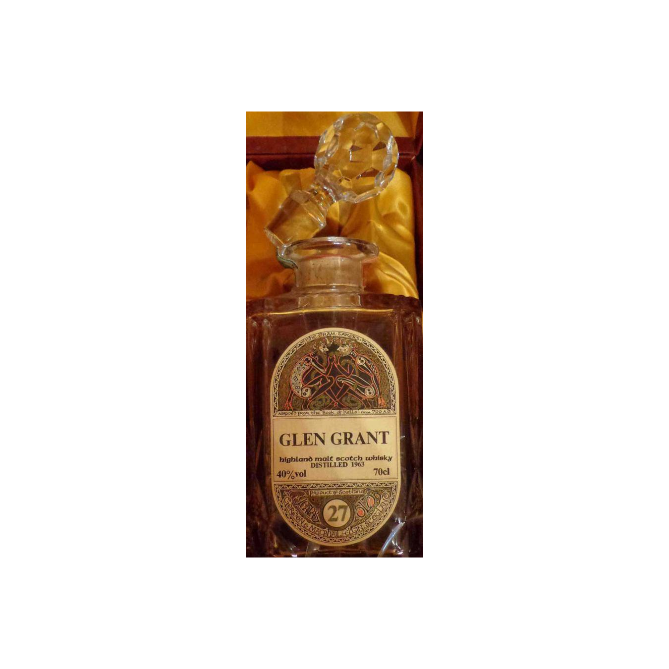Glen Grant 1963 27 Years Single Malt Whisky