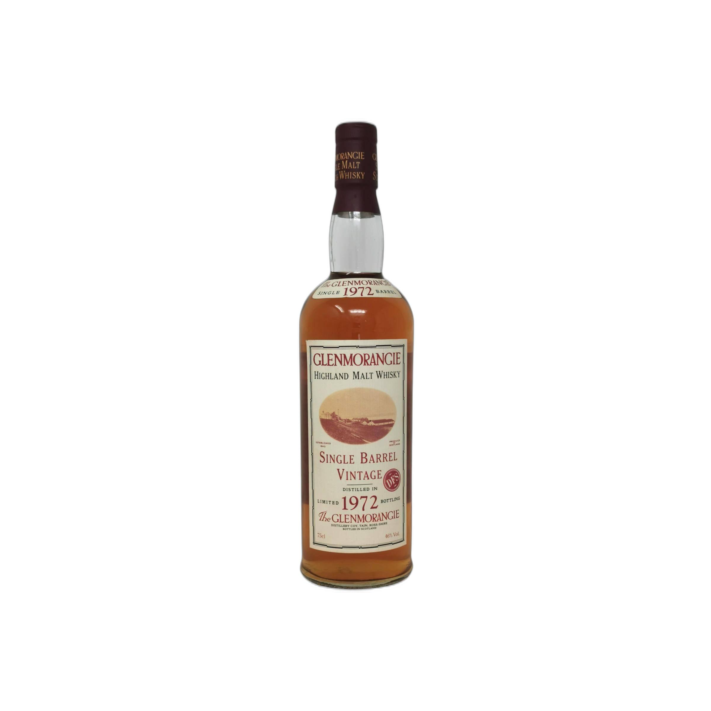 Glenmorangie 1972 21 Years Single Malt Whisky