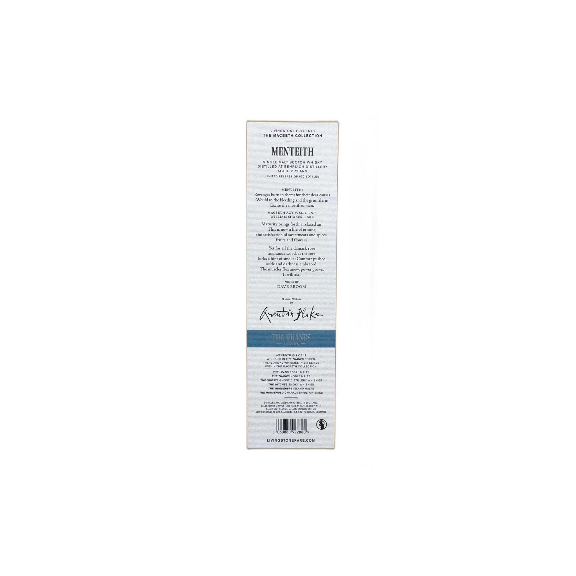BenRiach 31 Years Single Malt Whisky 3