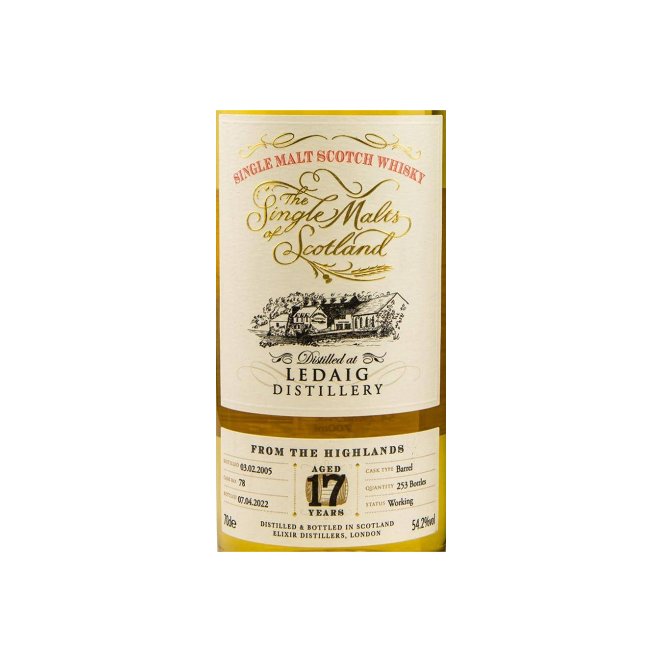 Tobermory The Single Malts of Scotland 2005 17 Years Single Malt Whisky 3