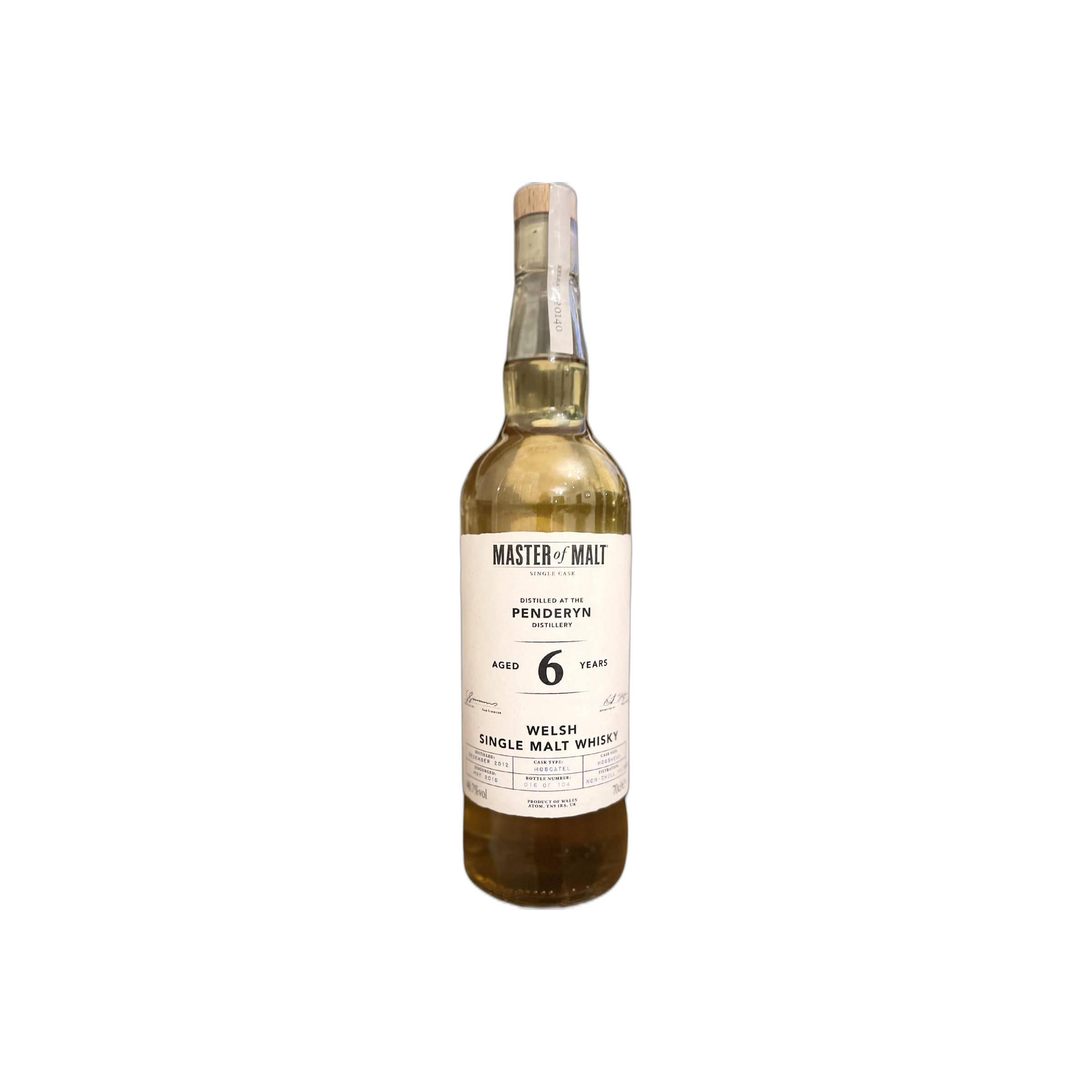 Penderyn 2012 6 Years Single Malt Whisky