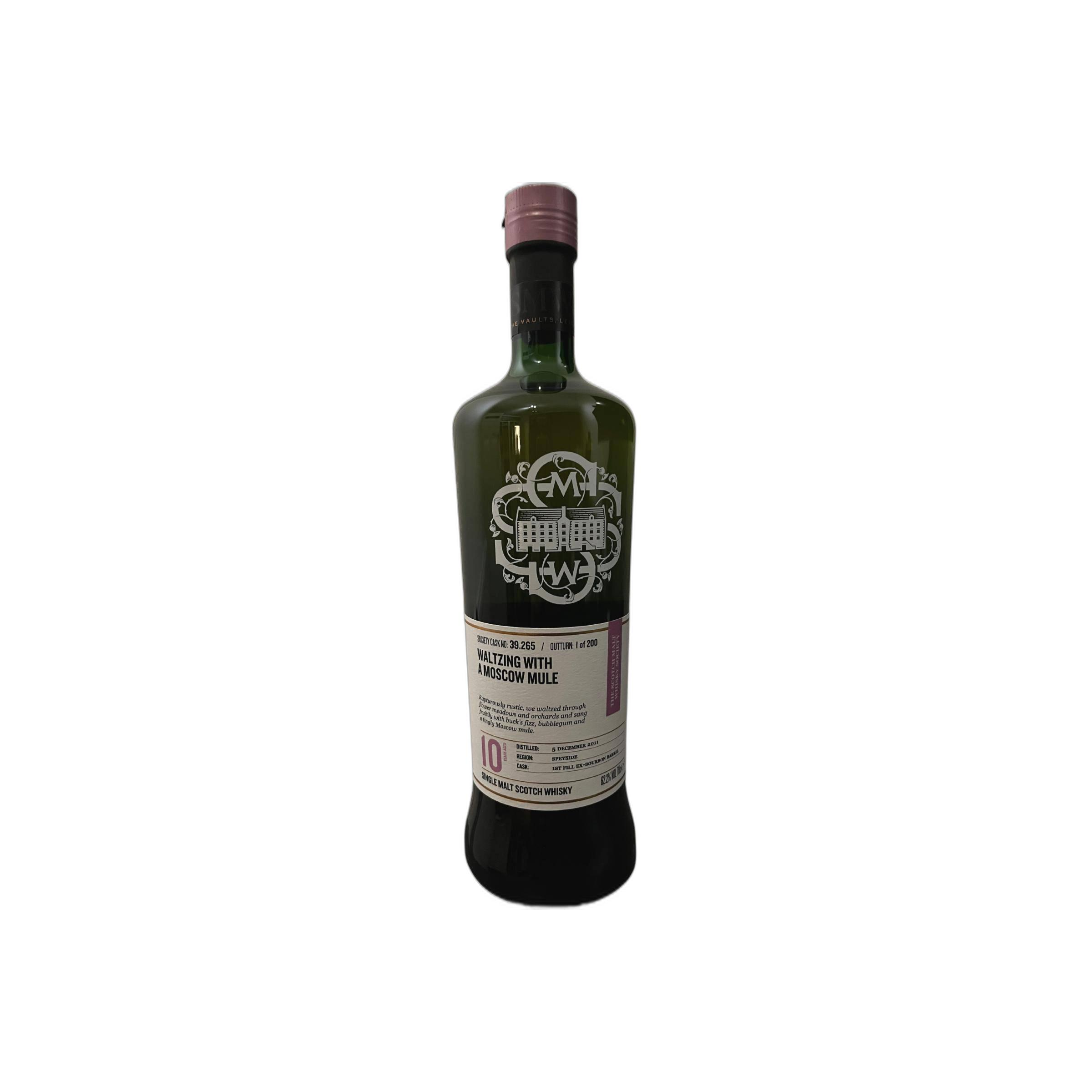 The Scotch Malt Whisky Society 2011 10 Years Single Malt Whisky