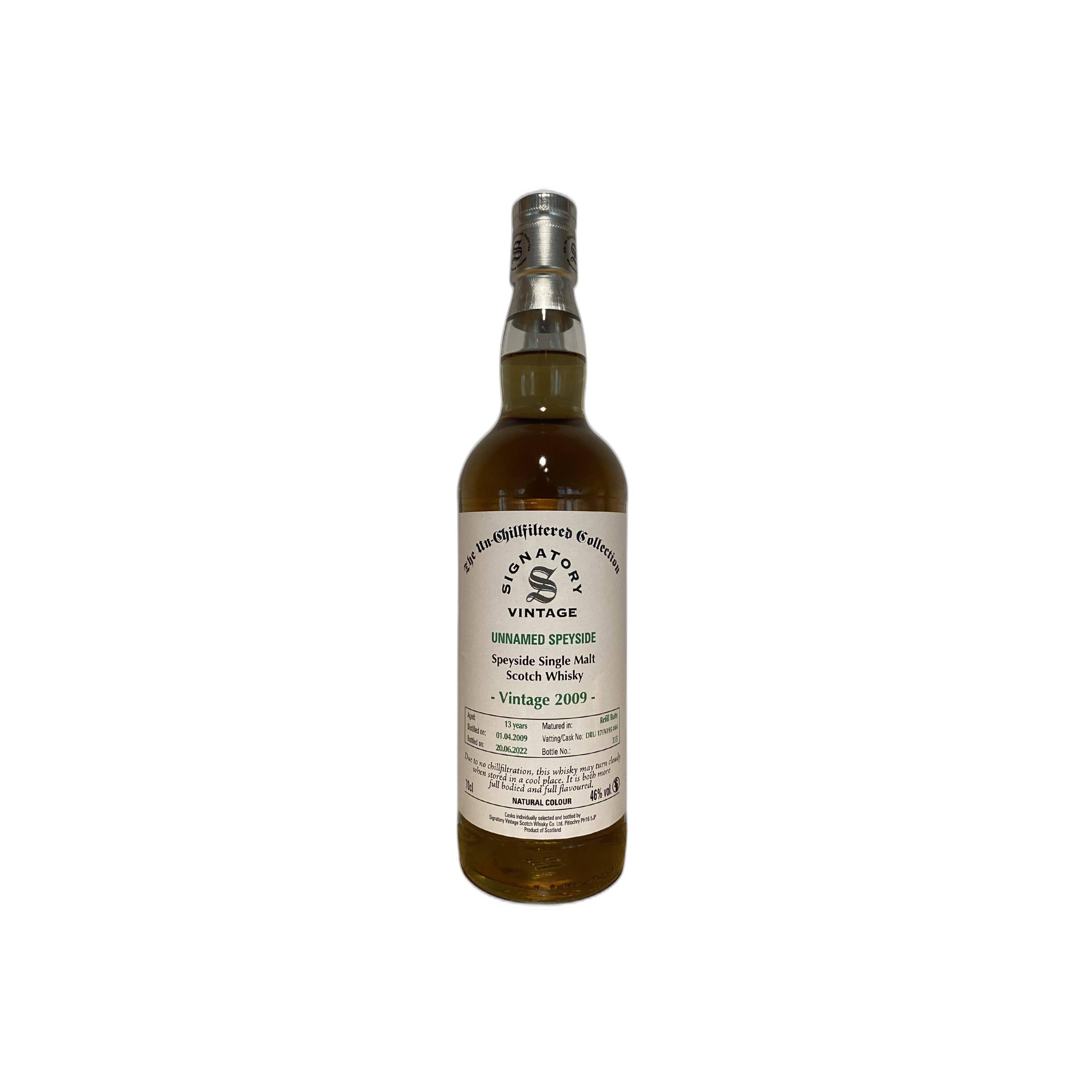 Signatory Vintage The Un-Chillfiltered Collection 2009 13 Years Single Malt Whisky