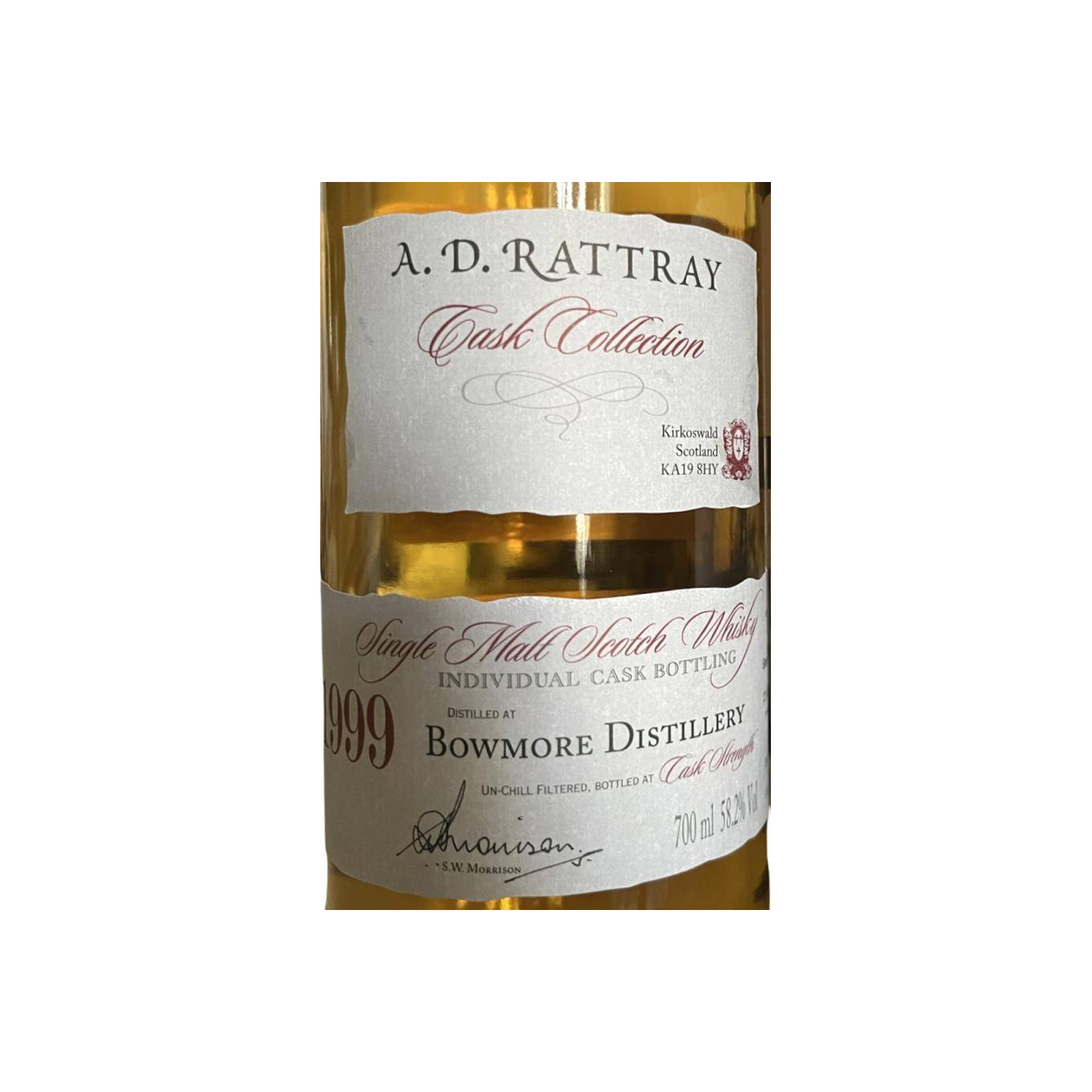 Bowmore Individual Cask Bottling 1999 16 Years Single Malt Whisky 2