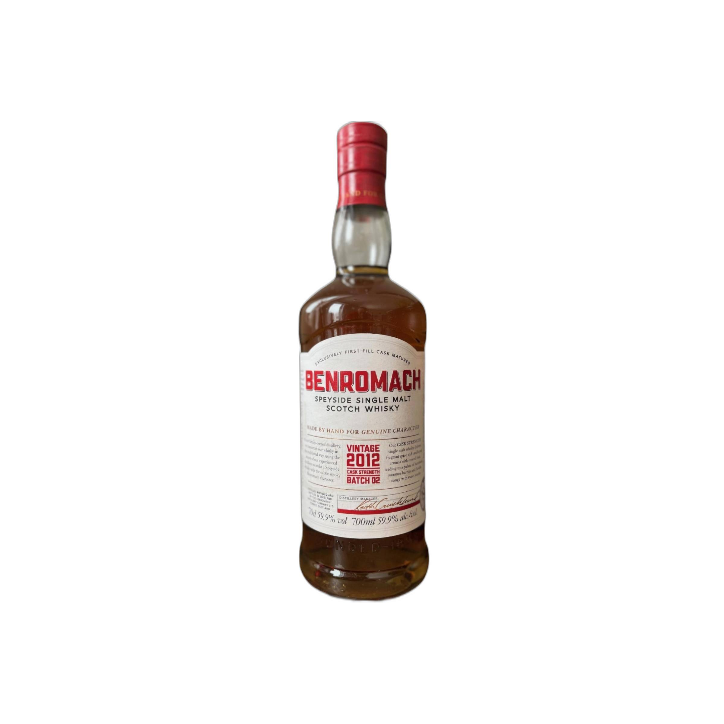 Benromach Cask Strength Collection 2012 9 Years Single Malt Whisky