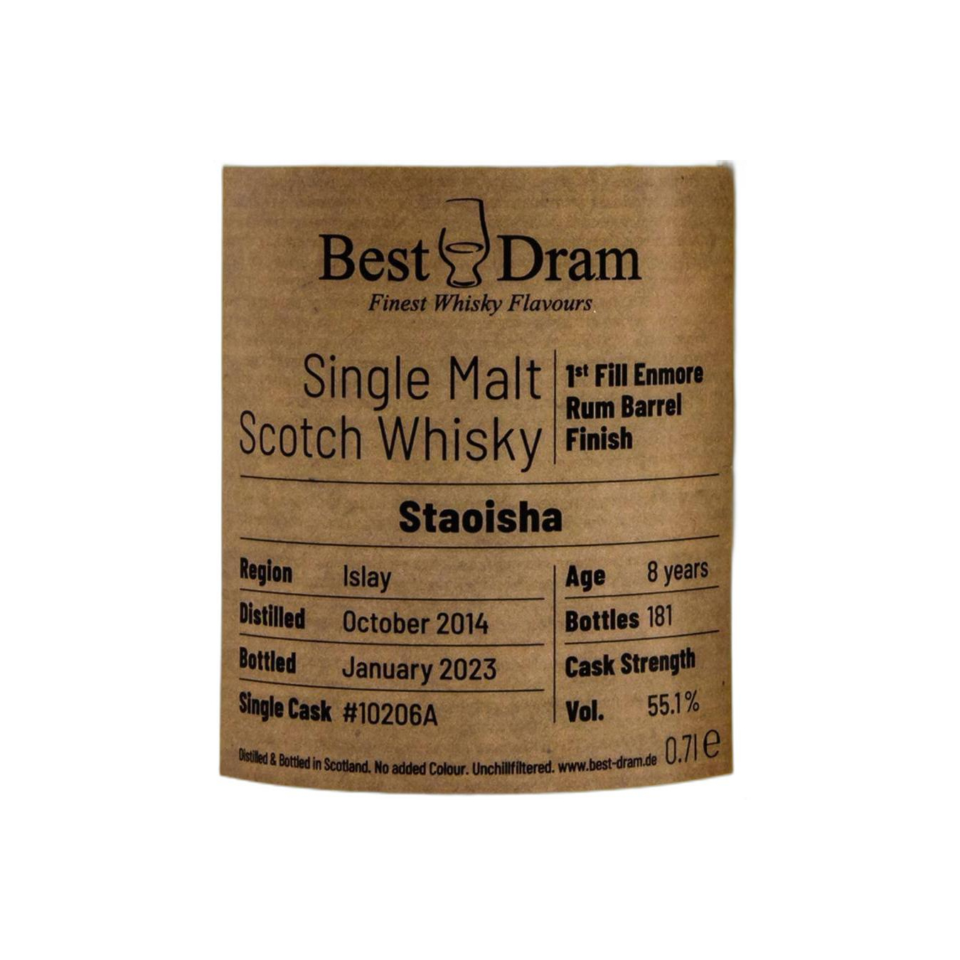 Bunnahabhain 2014 8 Years Single Malt Whisky 3