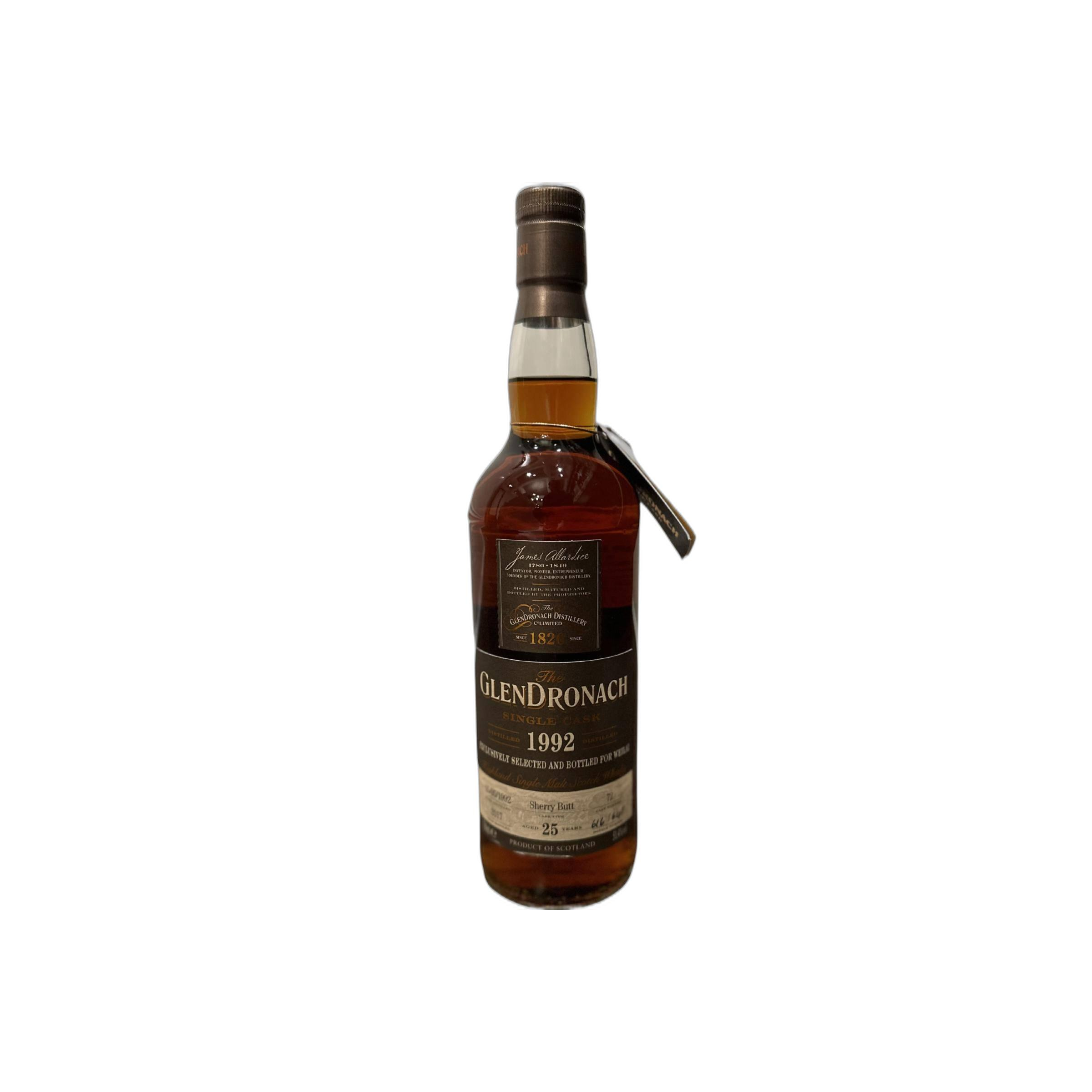 GlenDronach Single Cask 1992 25 Years Single Malt Whisky