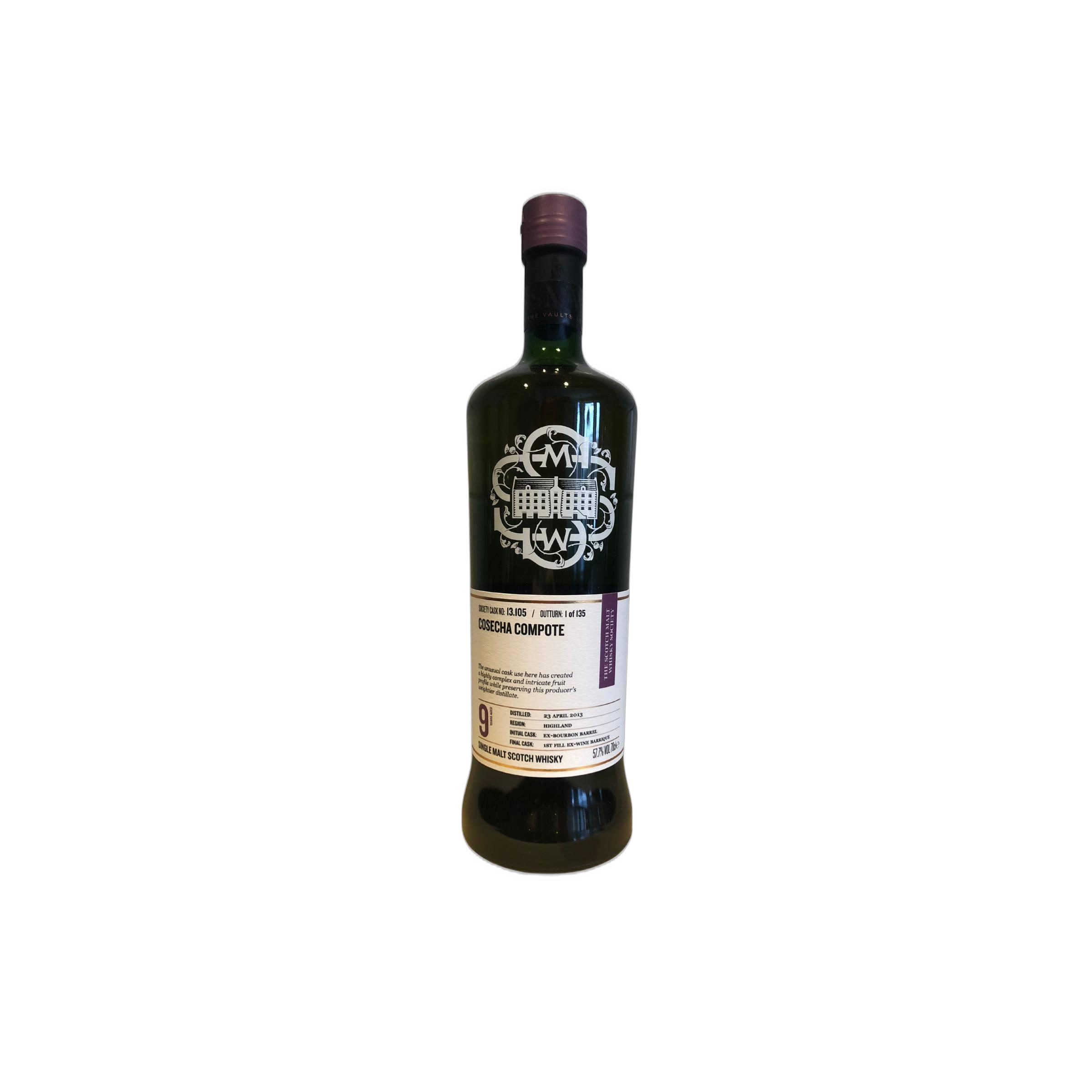 The Scotch Malt Whisky Society 2013 9 Years Single Malt Whisky