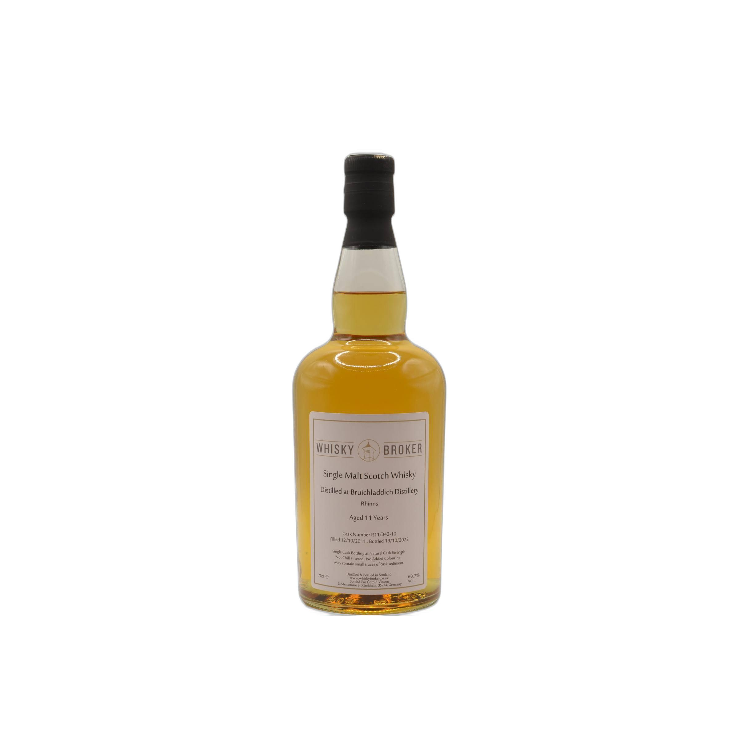 Bruichladdich 2011 11 Years Single Malt Whisky