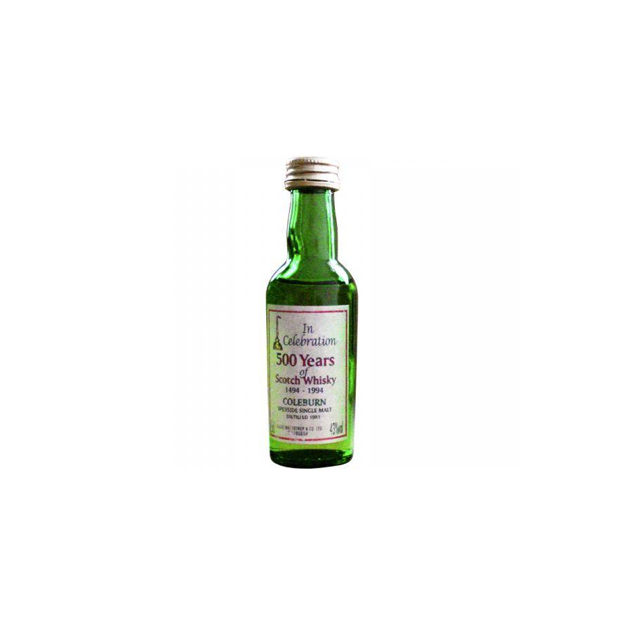 Coleburn 1981 13 Years Single Malt Whisky