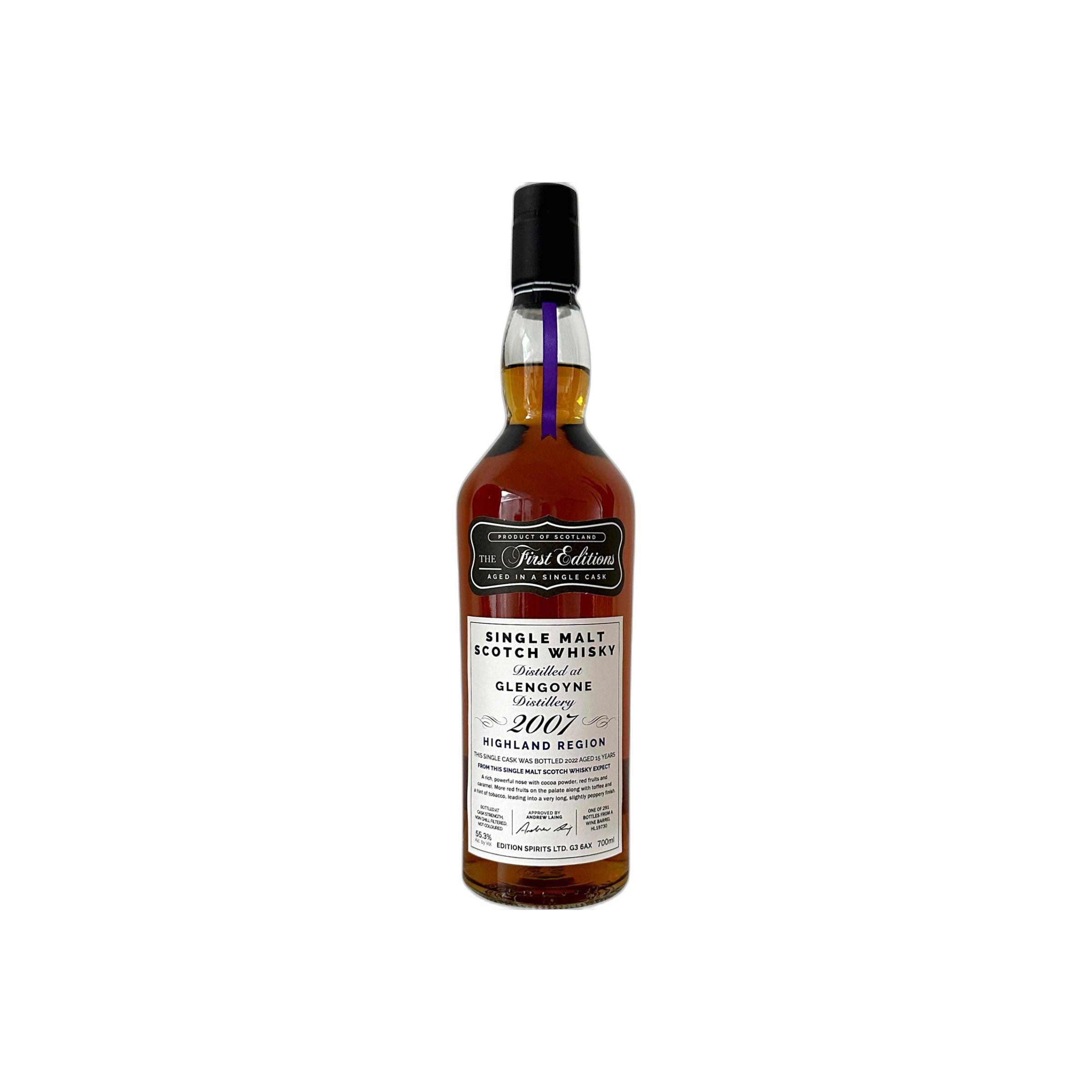 Glengoyne The First Editions 2007 15 Years Single Malt Whisky