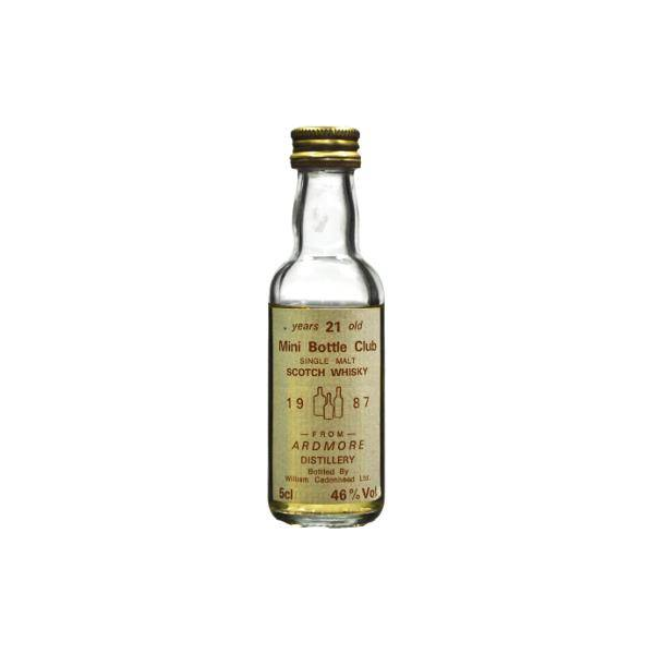 Ardmore Miniature 1987 21 Years Single Malt Whisky