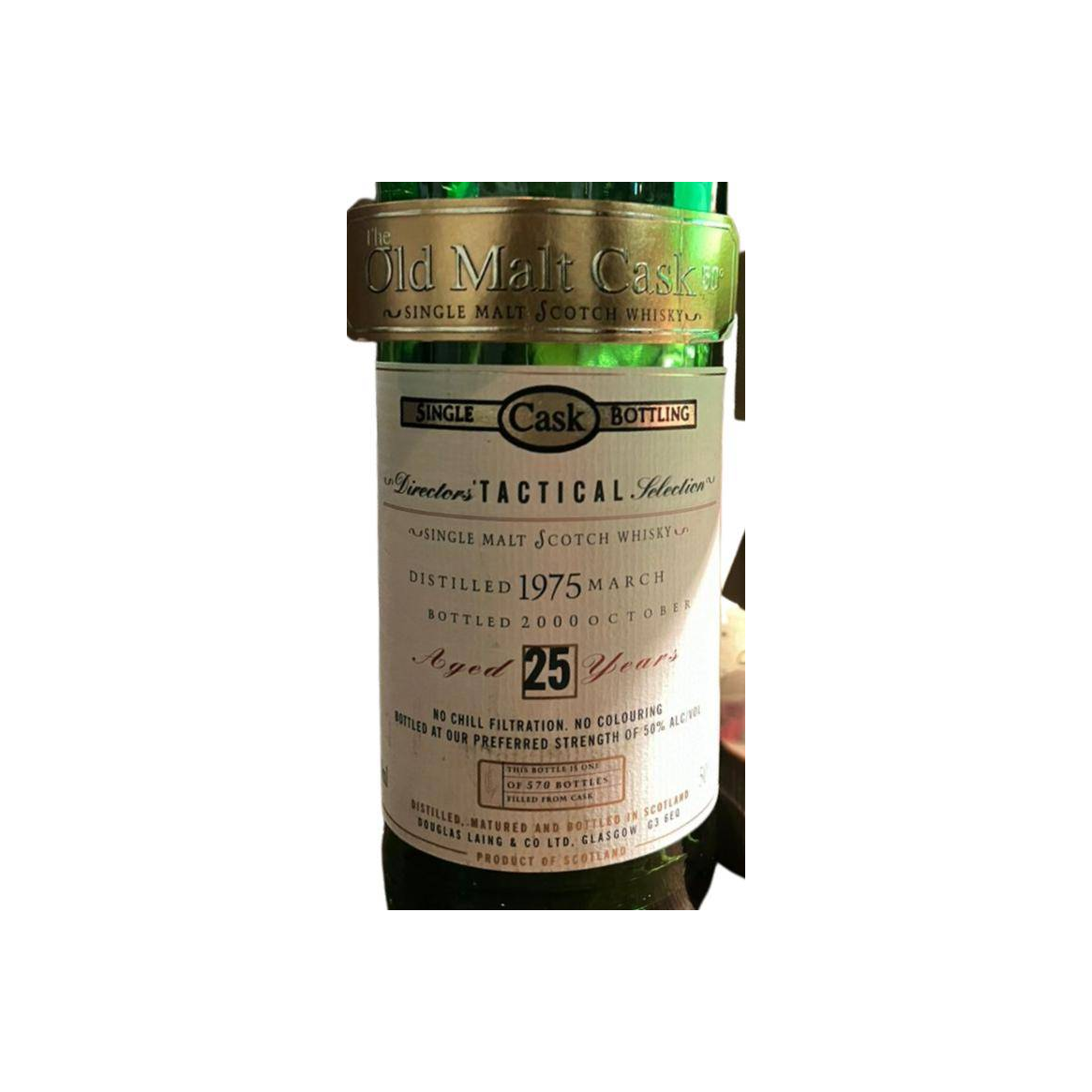 Talisker Old Malt Cask 1975 25 Years Single Malt Whisky
