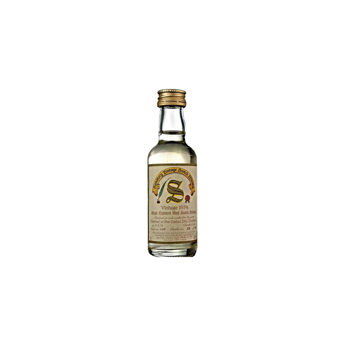 Dallas Dhu 1974 19 Years Single Malt Whisky