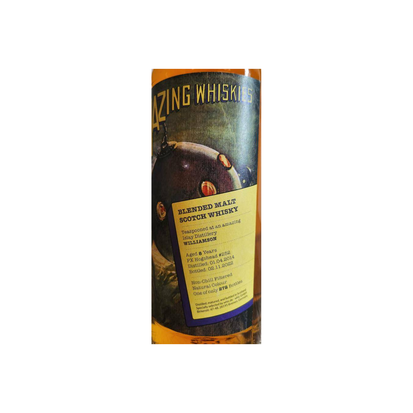 Laphroaig 2014 8 Years Blended Malt Whisky 2