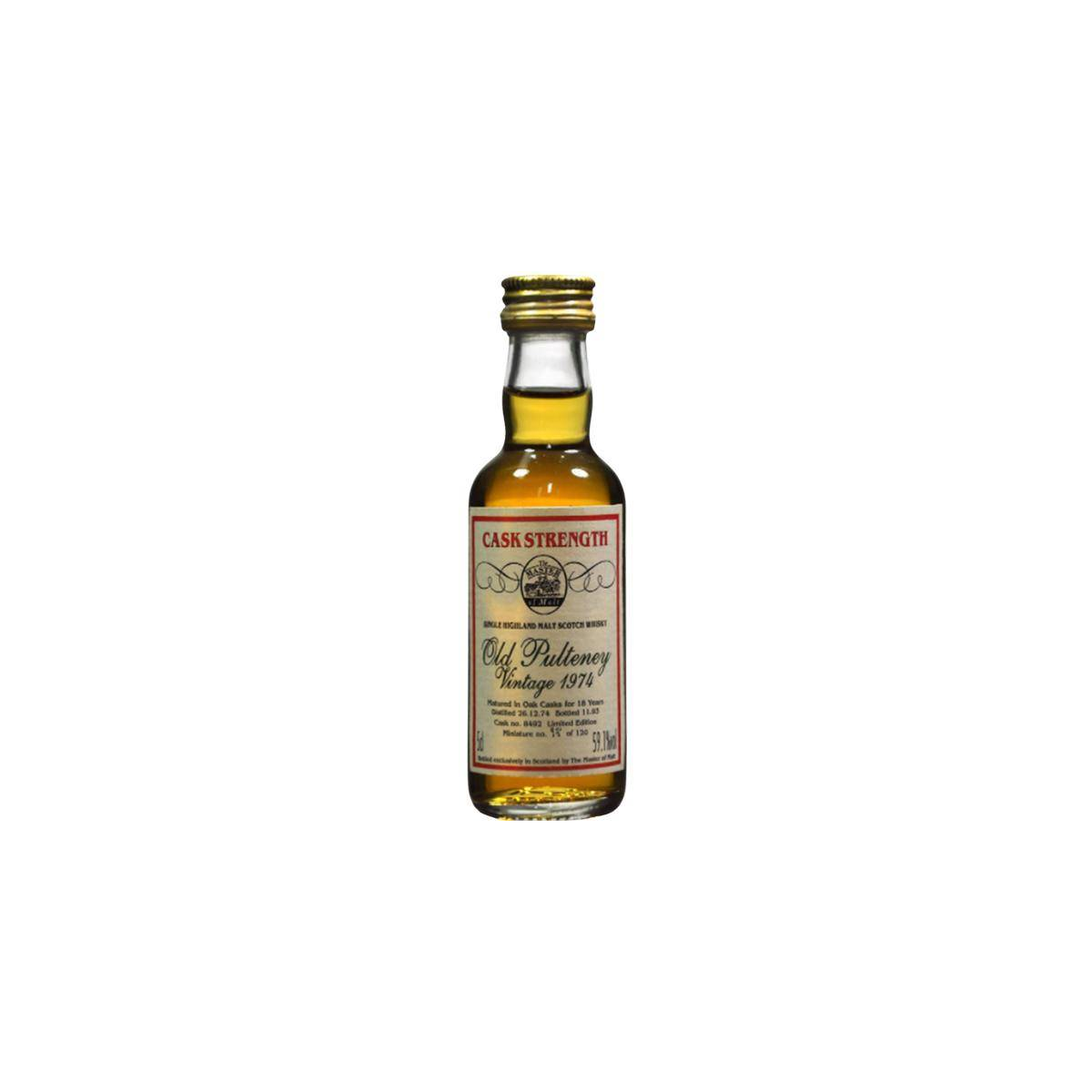 Old Pulteney Miniature 1974 18 Years Single Malt Whisky