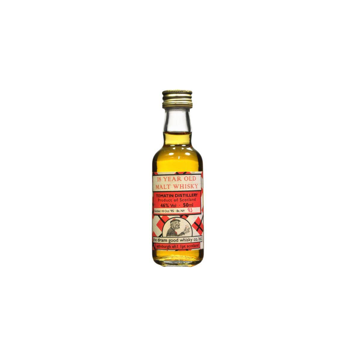Tomatin Miniature 18 Years Single Malt Whisky