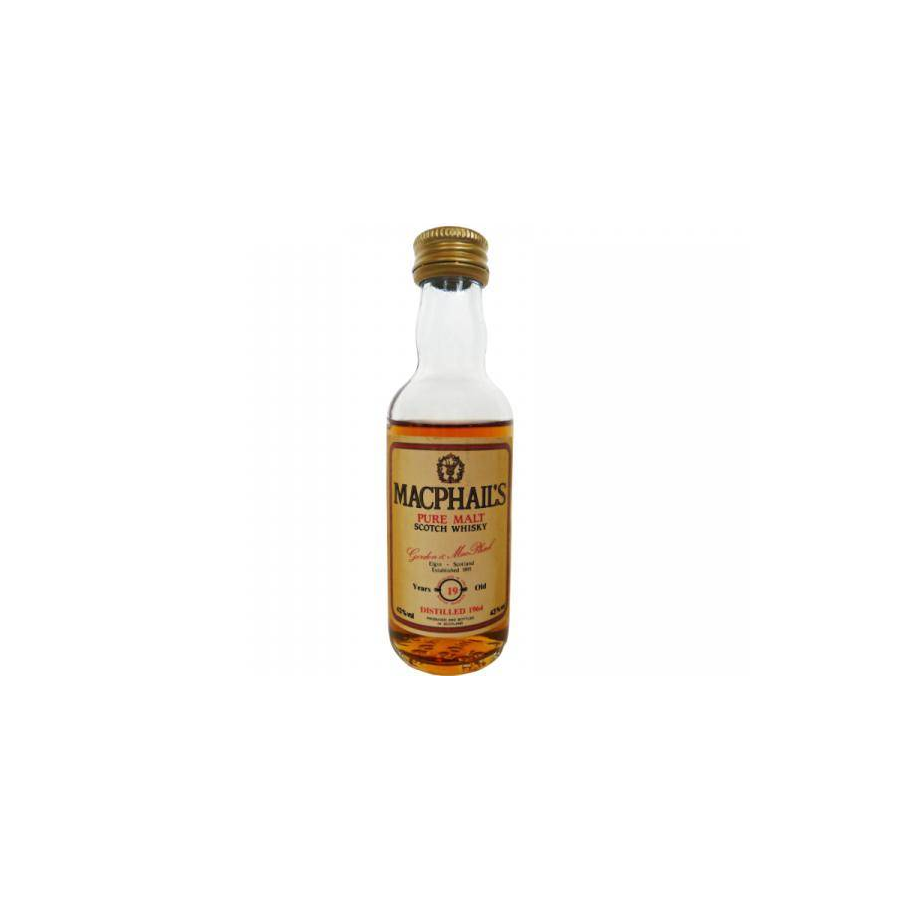 Gordon & MacPhail 1964 19 Years Single Malt Whisky
