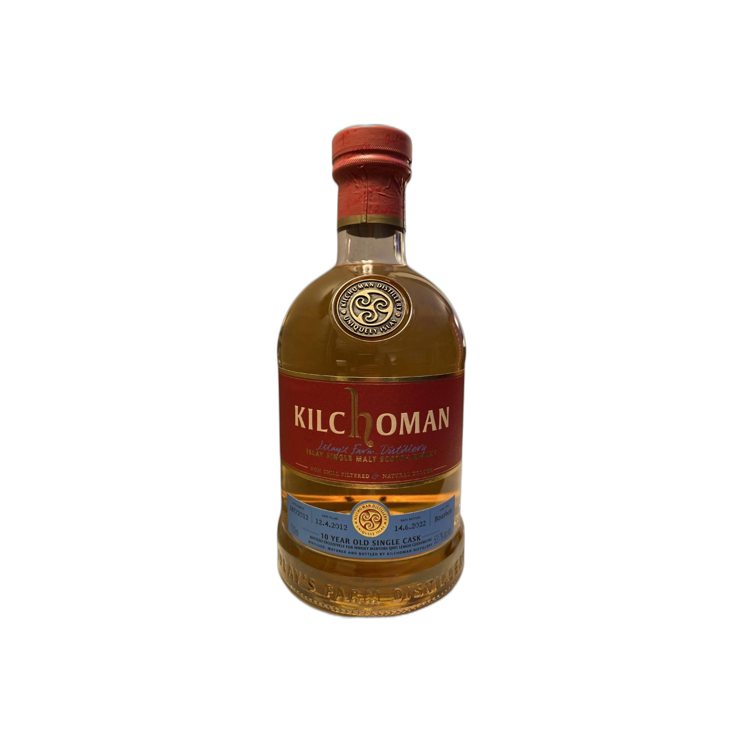 Kilchoman Single Cask 2012 10 Years Single Malt Whisky