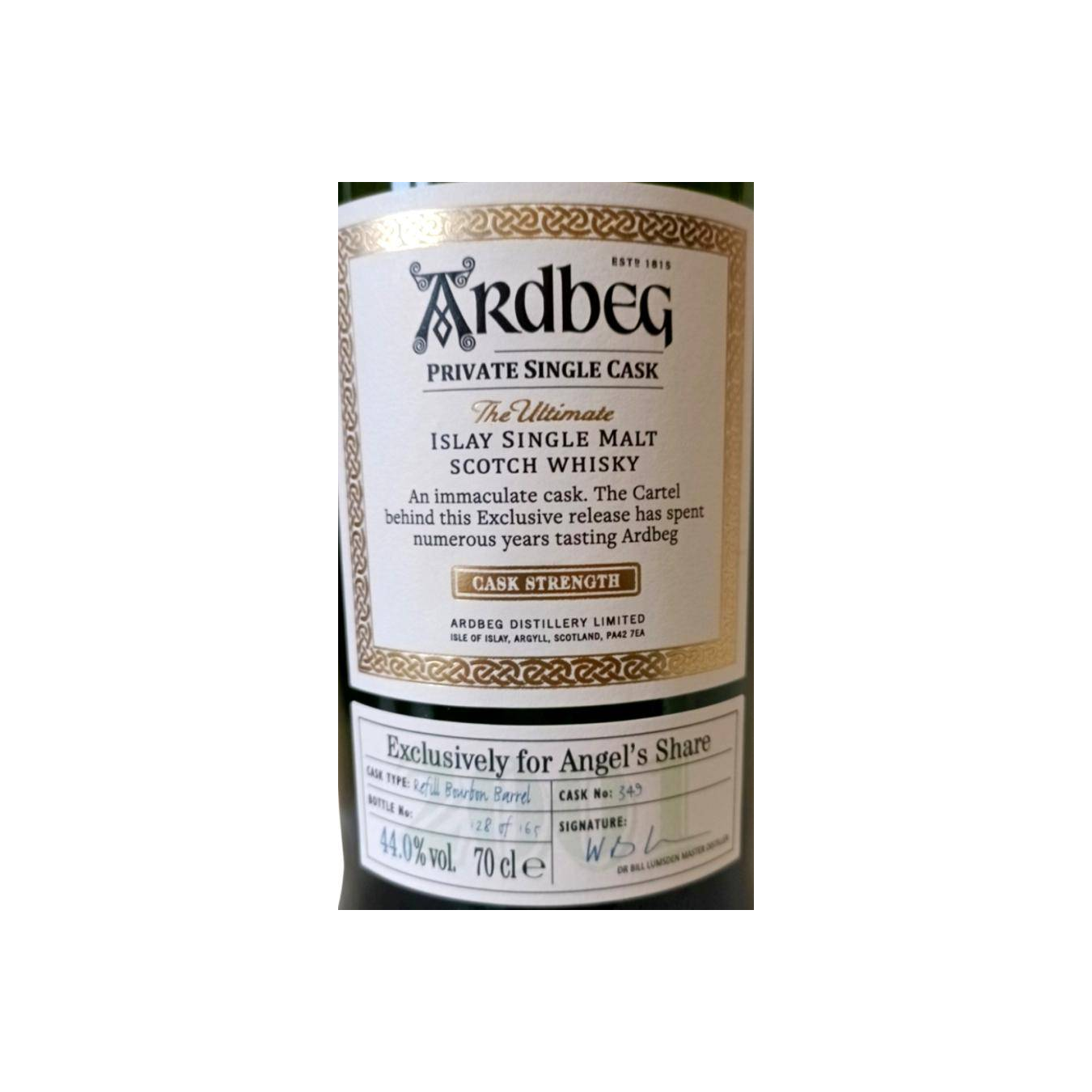 Ardbeg 2001 21 Years Single Malt Whisky 3